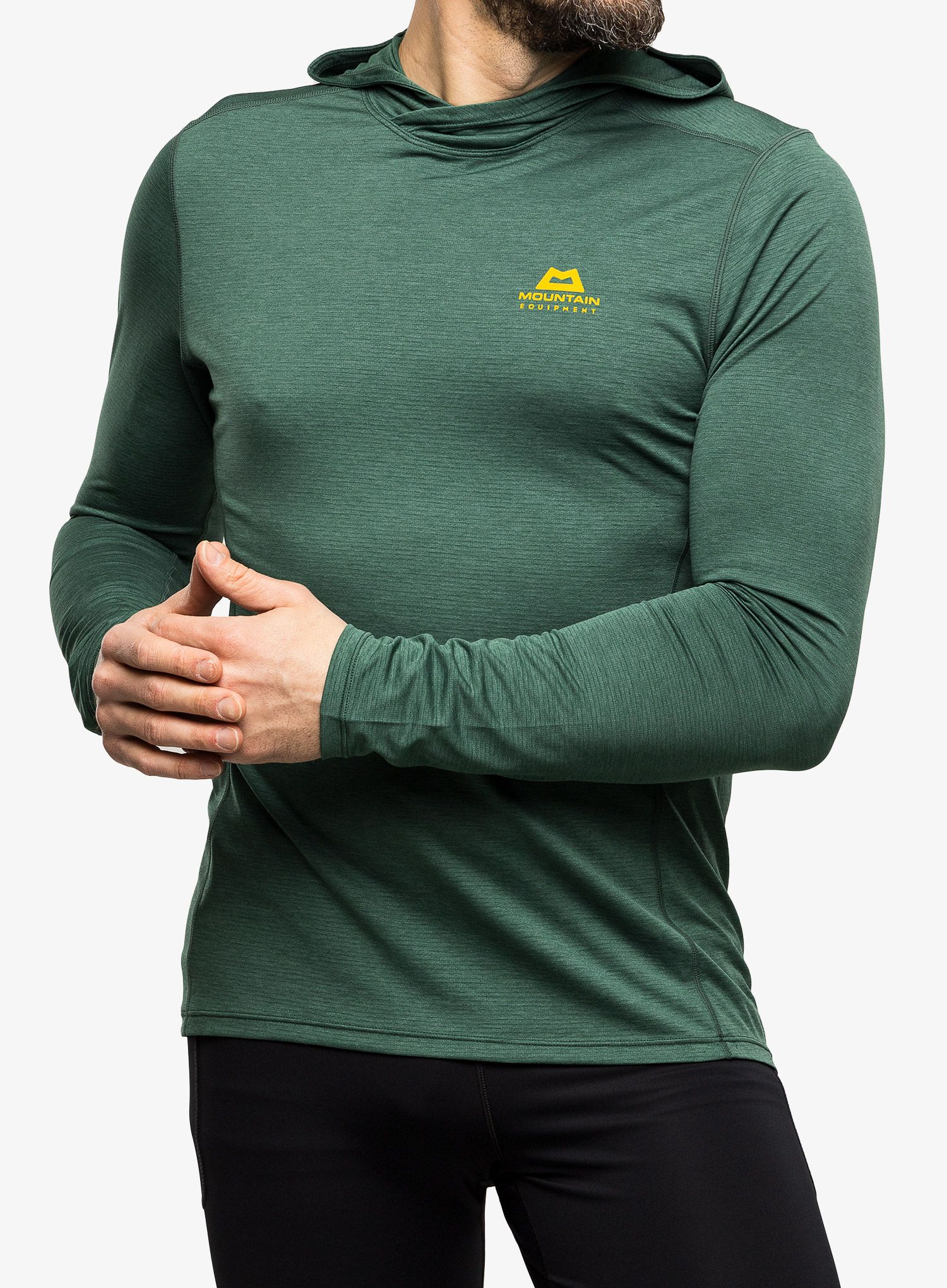 Majica dugih rukava Mountain Equipment Glace Hooded Top - fern