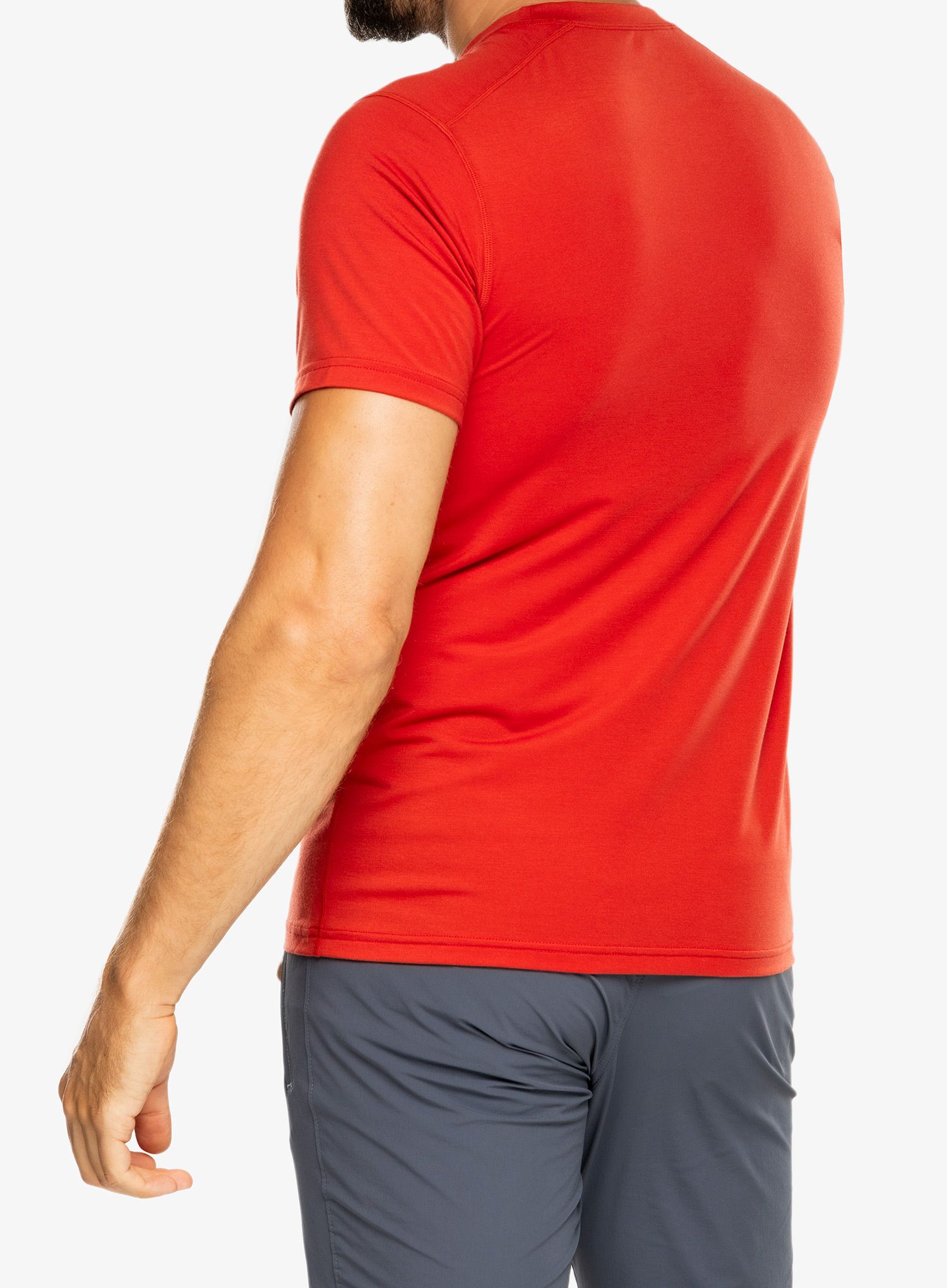 Majica Mountain Equipment Headpoint Mountain Tee - red rock