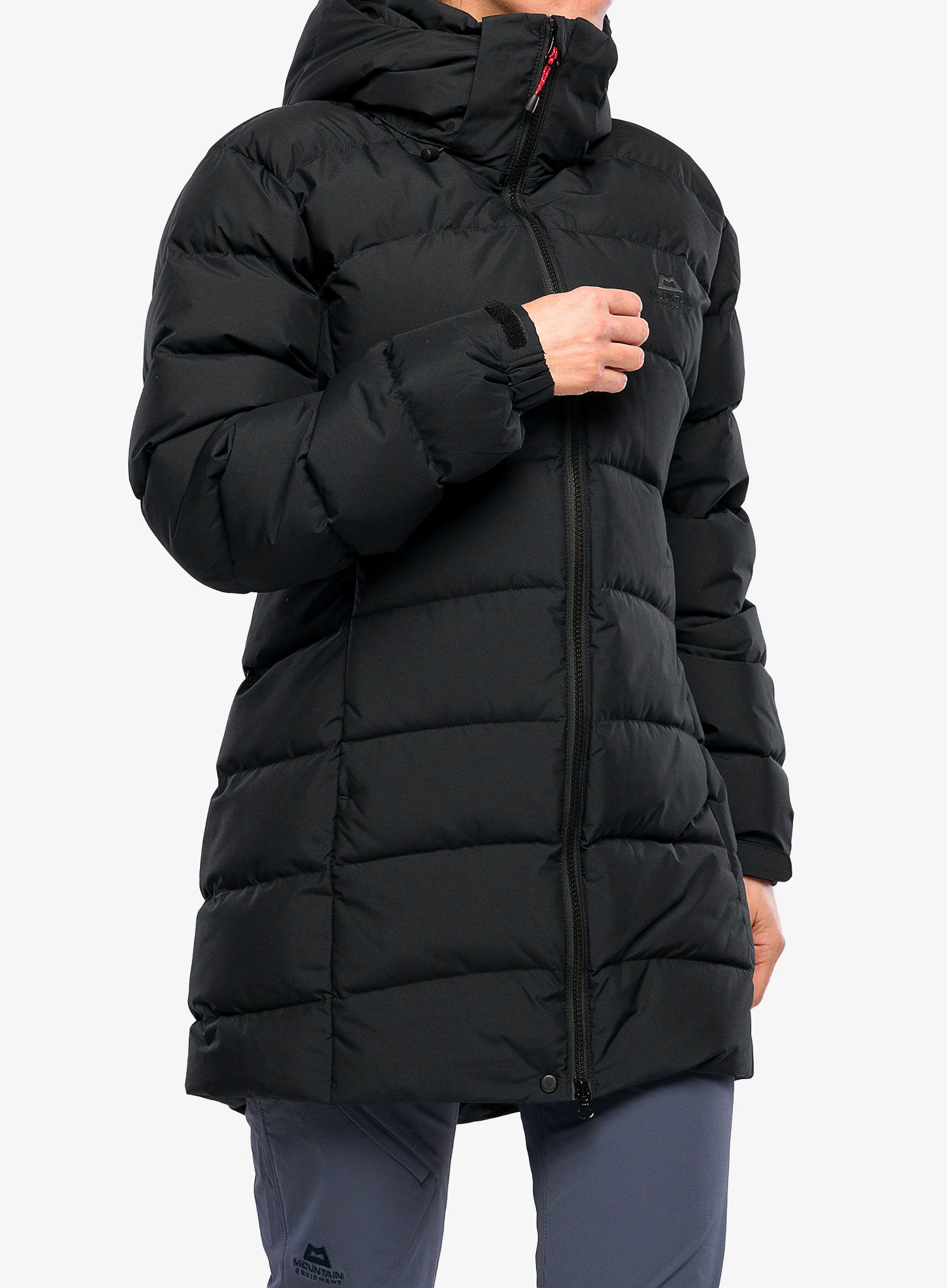 Ženski perjani kaput Mountain Equipment Lightline Eco Parka - black