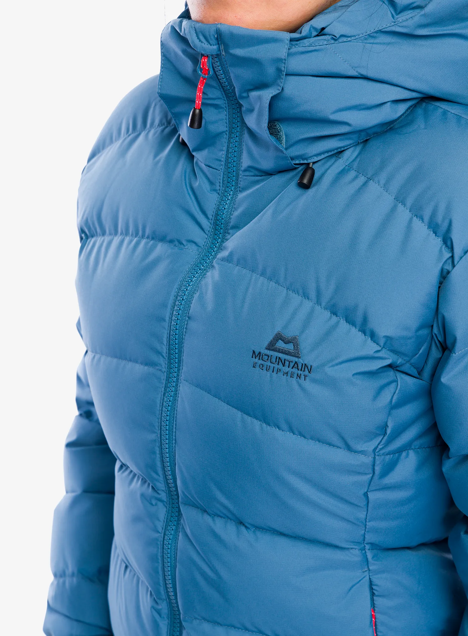 Ženski perjani kaput Mountain Equipment Lightline Eco Parka - stellar blue