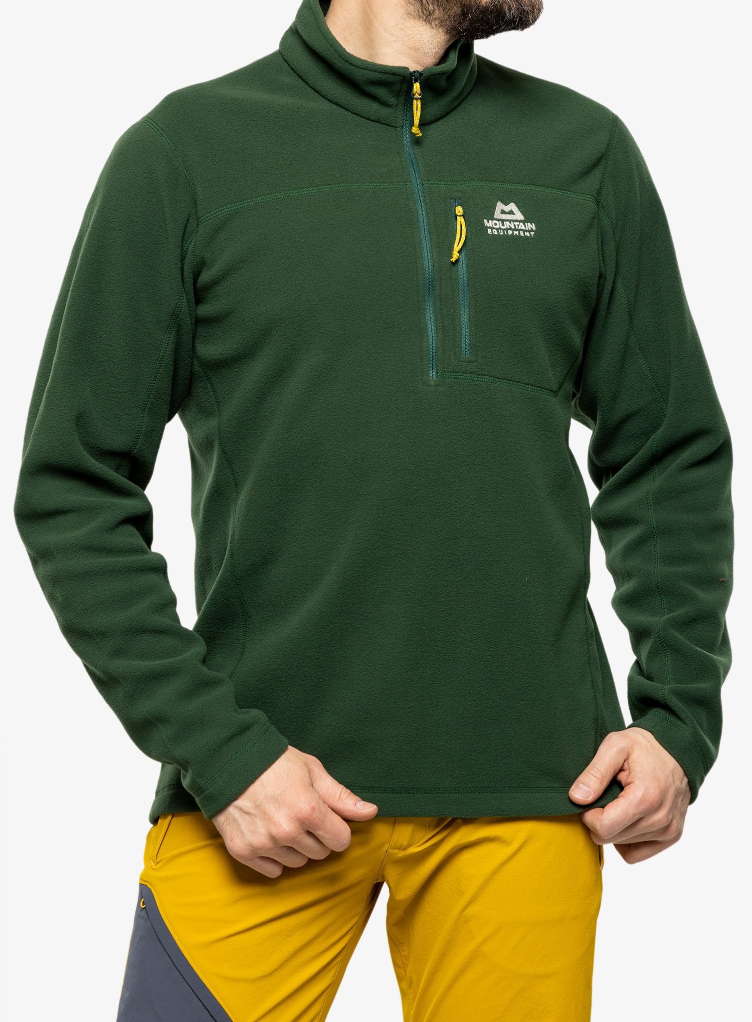 Dukserica od flisa Mountain Equipment Micro Zip T - conifer