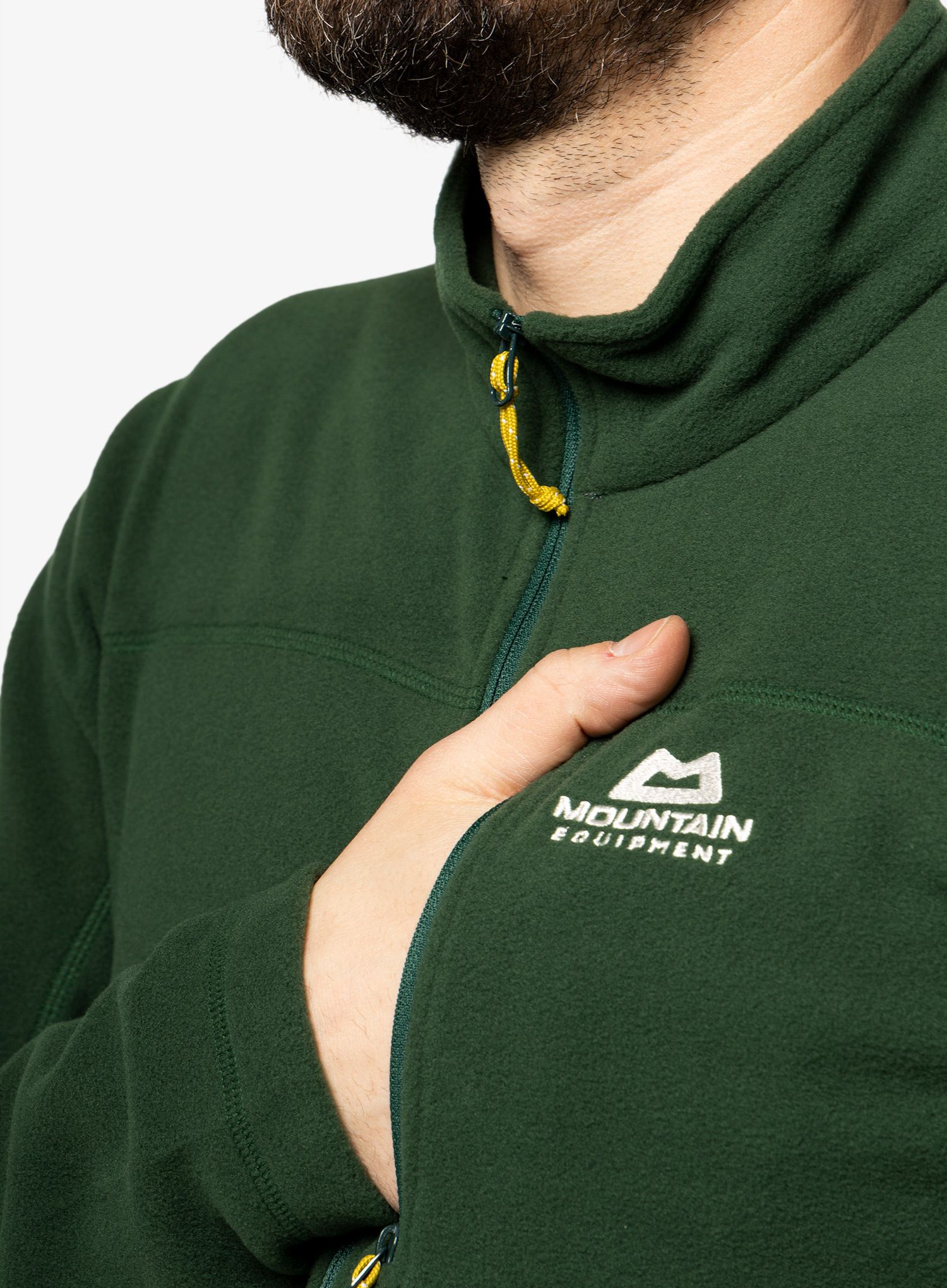 Dukserica od flisa Mountain Equipment Micro Zip T - conifer