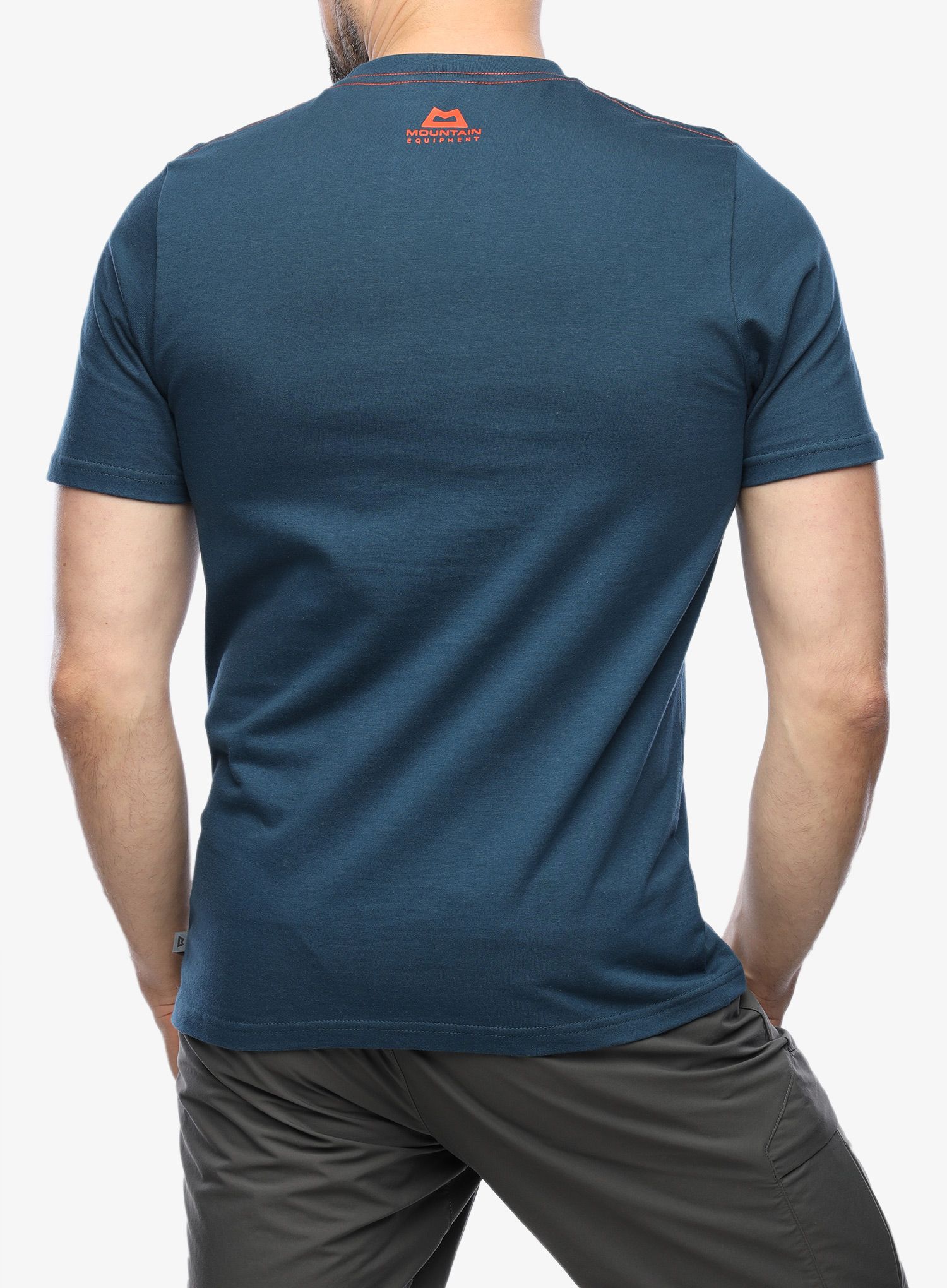 Majica s tiskom Mountain Equipment Mountain Sun Tee - majolica blue
