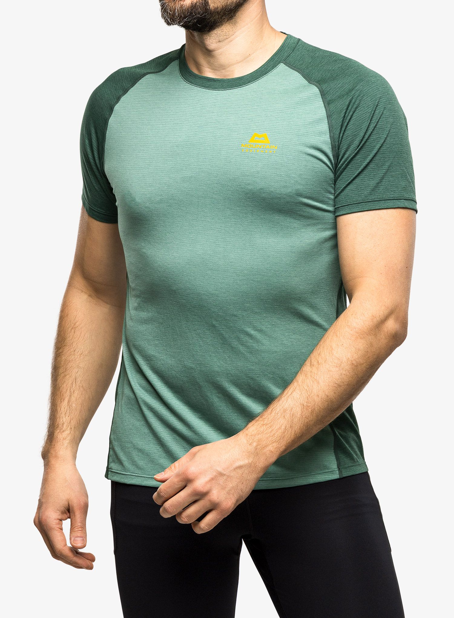 Brzosušeća majica Mountain Equipment Nava Crew - sage/fern