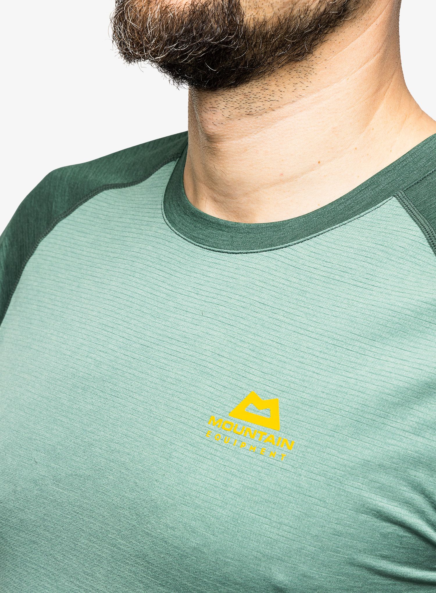 Brzosušeća majica Mountain Equipment Nava Crew - sage/fern
