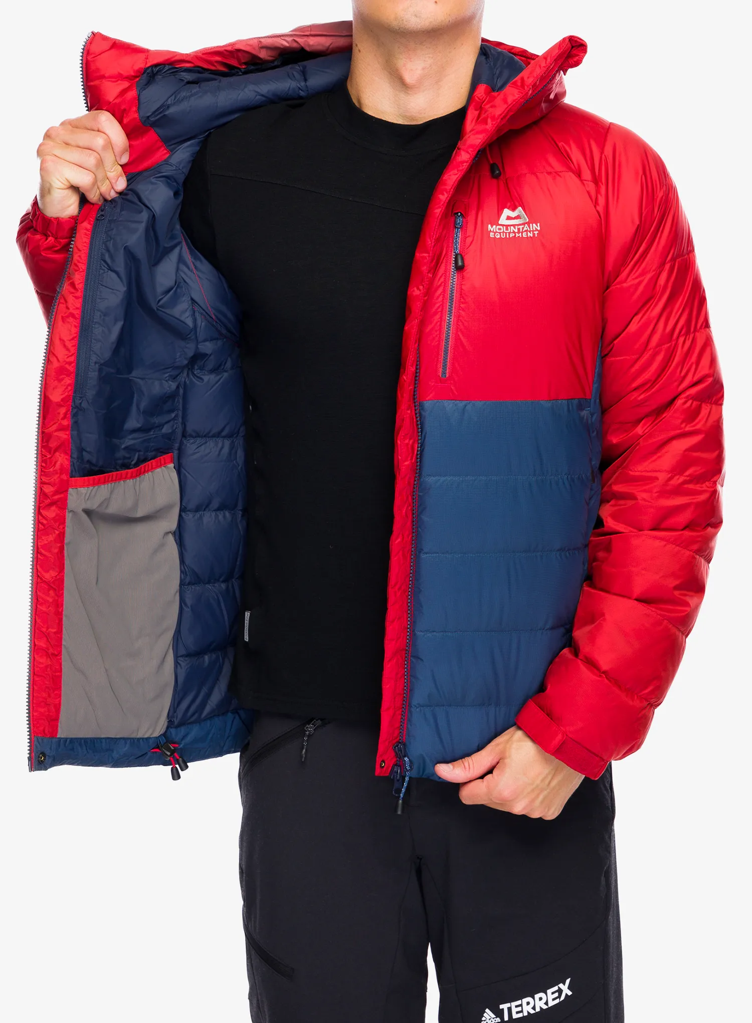 Pernata jakna Mountain Equipment Paiyu Jacket - dusk/red rock