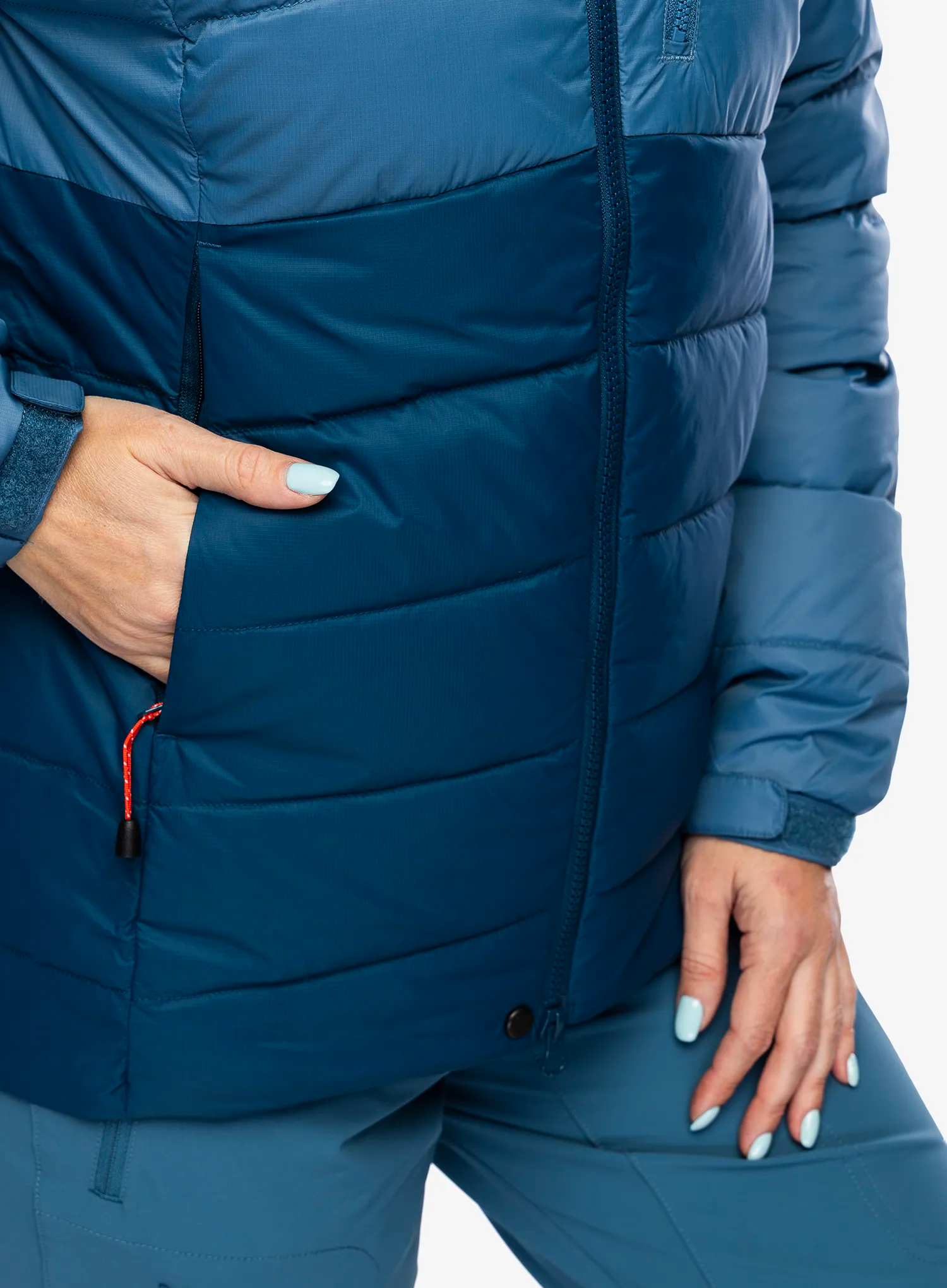 Ženska perjana jakna Mountain Equipment Paiyu Jacket - majolica/stellar