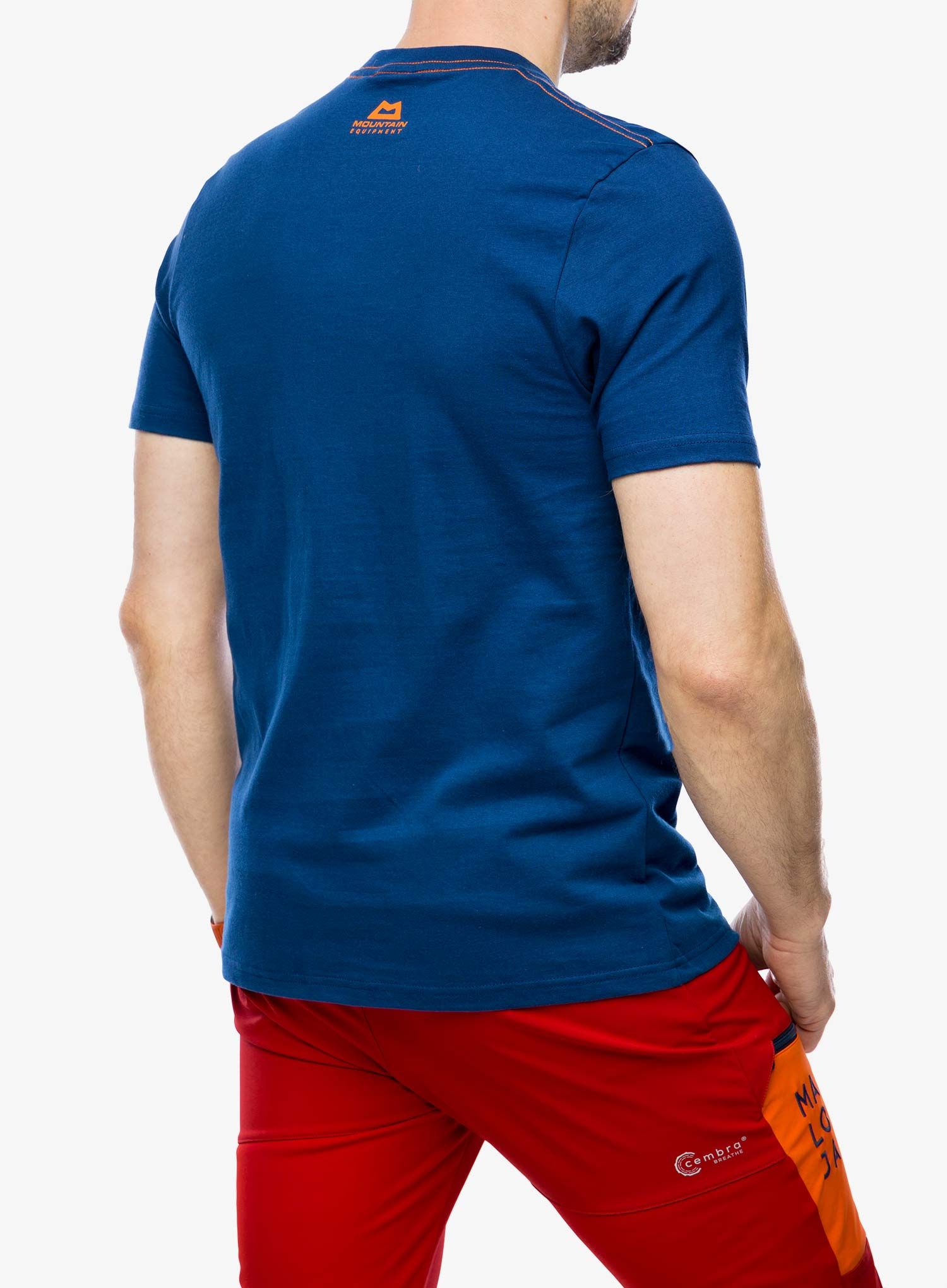 Pamučna majica Mountain Equipment Roundel Tee - admiral blue