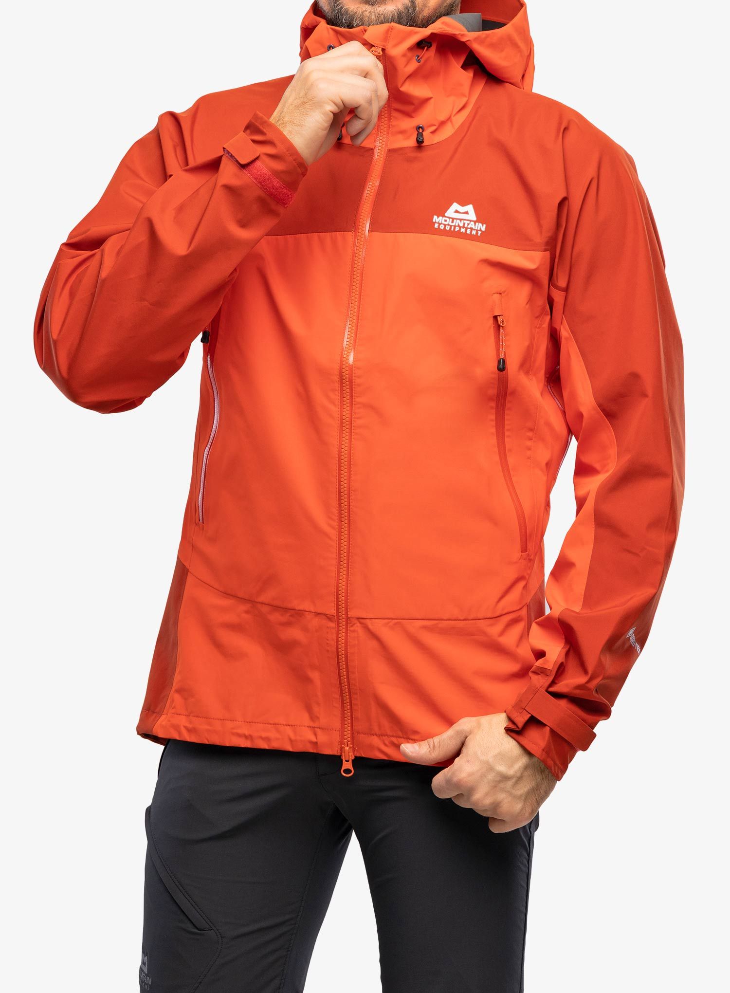 GORE TEX jakna Mountain Equipment Saltoro Jacket - magma/bracken