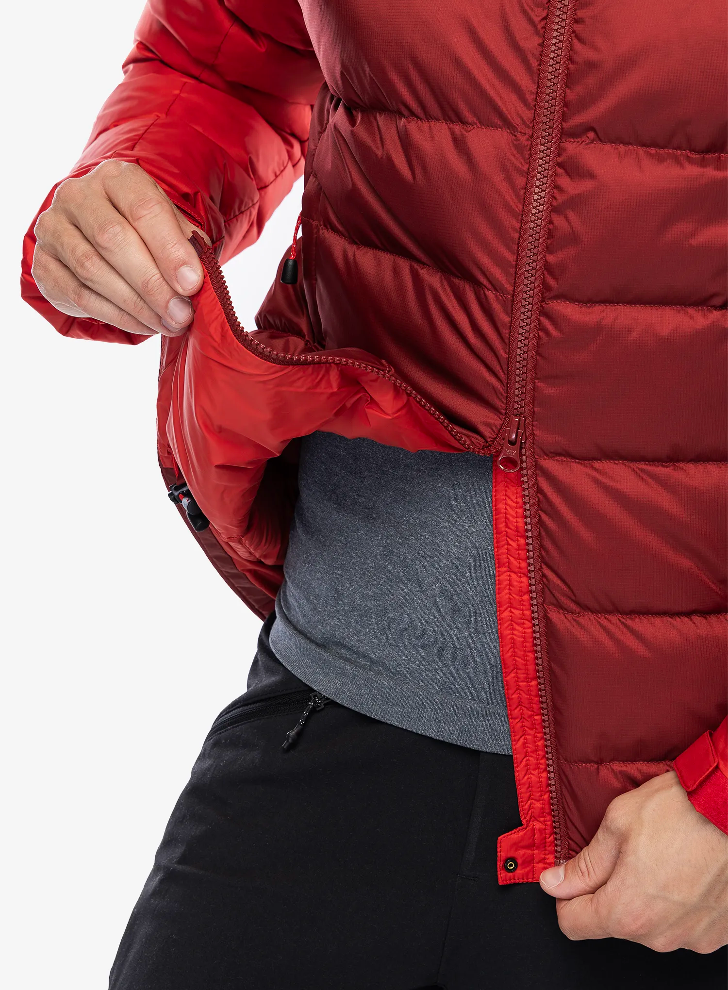 Pernata jakna Mountain Equipment Senja Jacket - merlot/chili