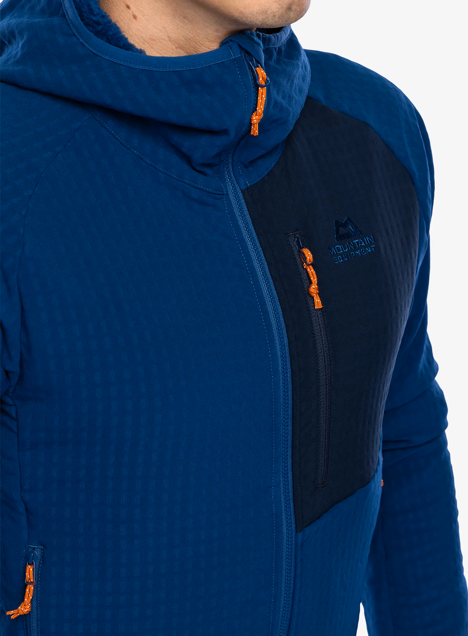 Dukserica na otkopčavanje Mountain Equipment Shroud Hooded Jacket - admiral/cosmos