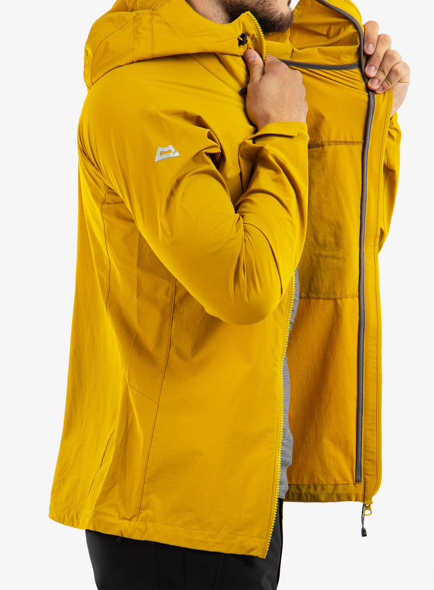 Softshell jakna Mountain Equipment Squall Hooded Jacket - acid