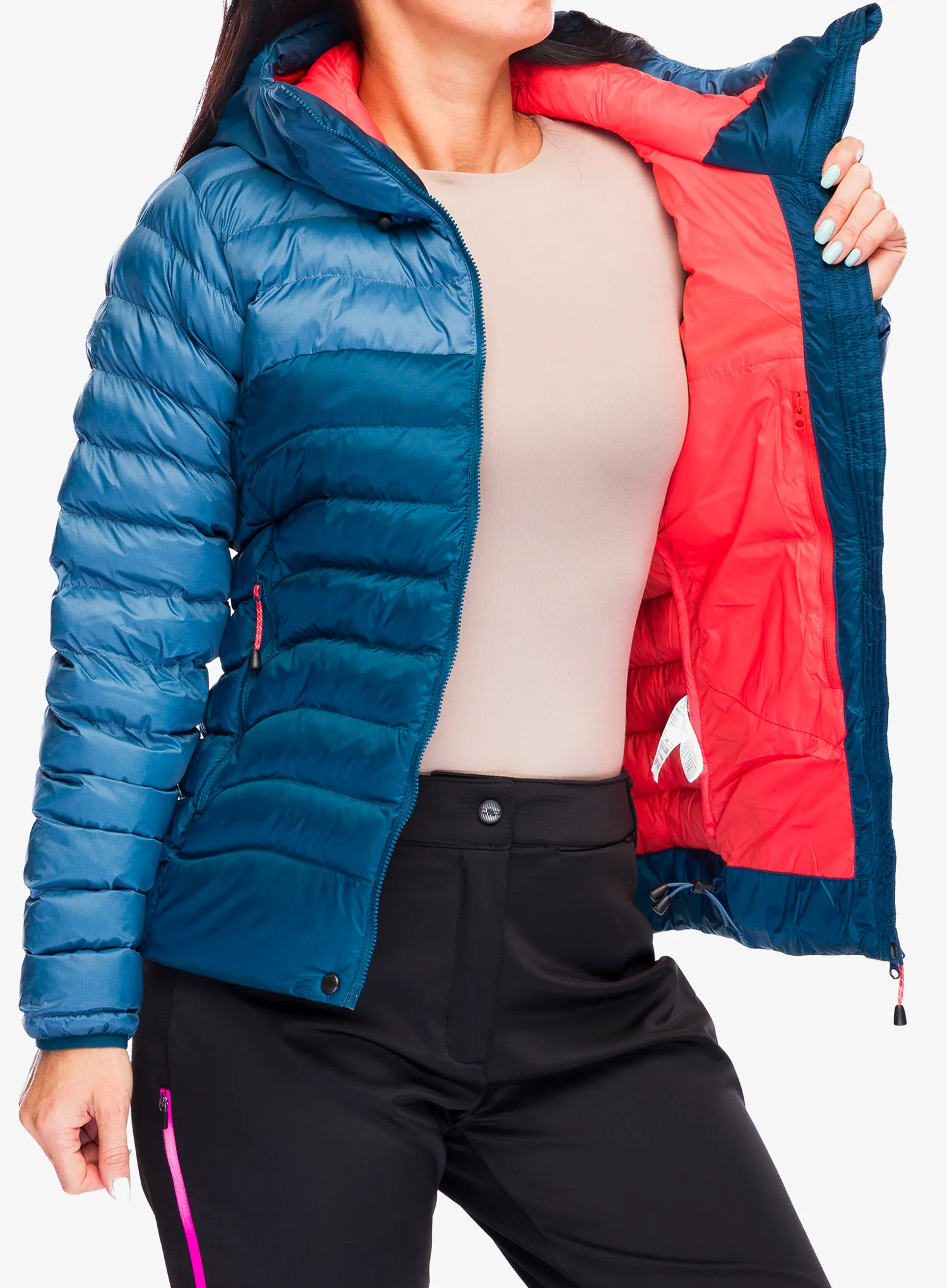 Jakna s postavom ženska Mountain Equipment Superflux Jacket - majolica/stellar