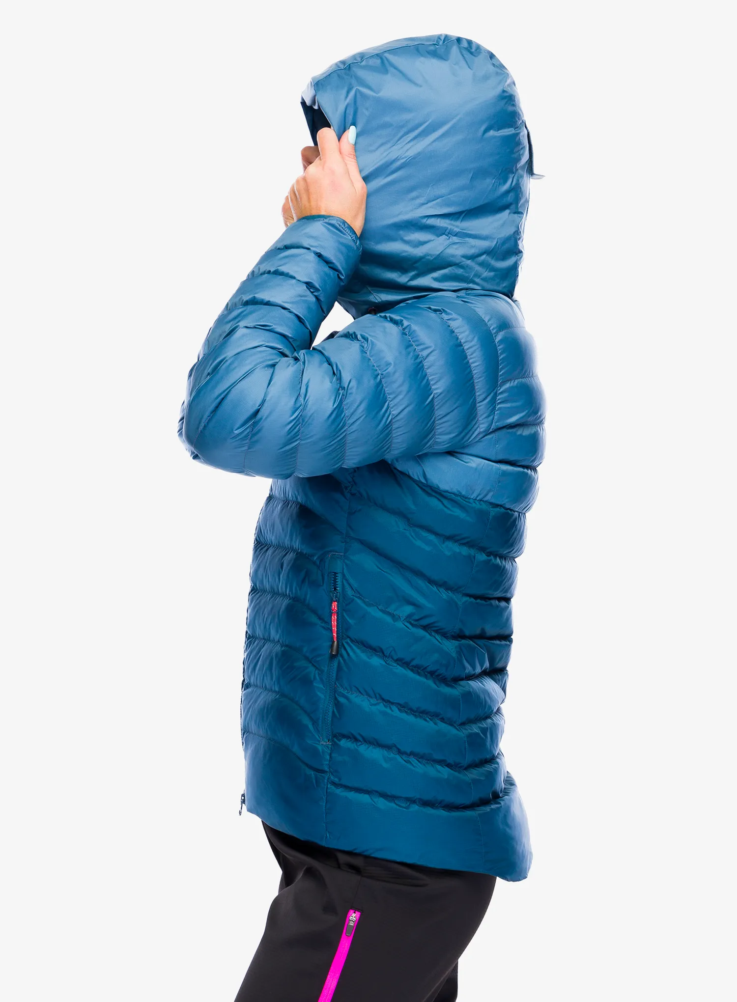 Jakna s postavom ženska Mountain Equipment Superflux Jacket - majolica/stellar