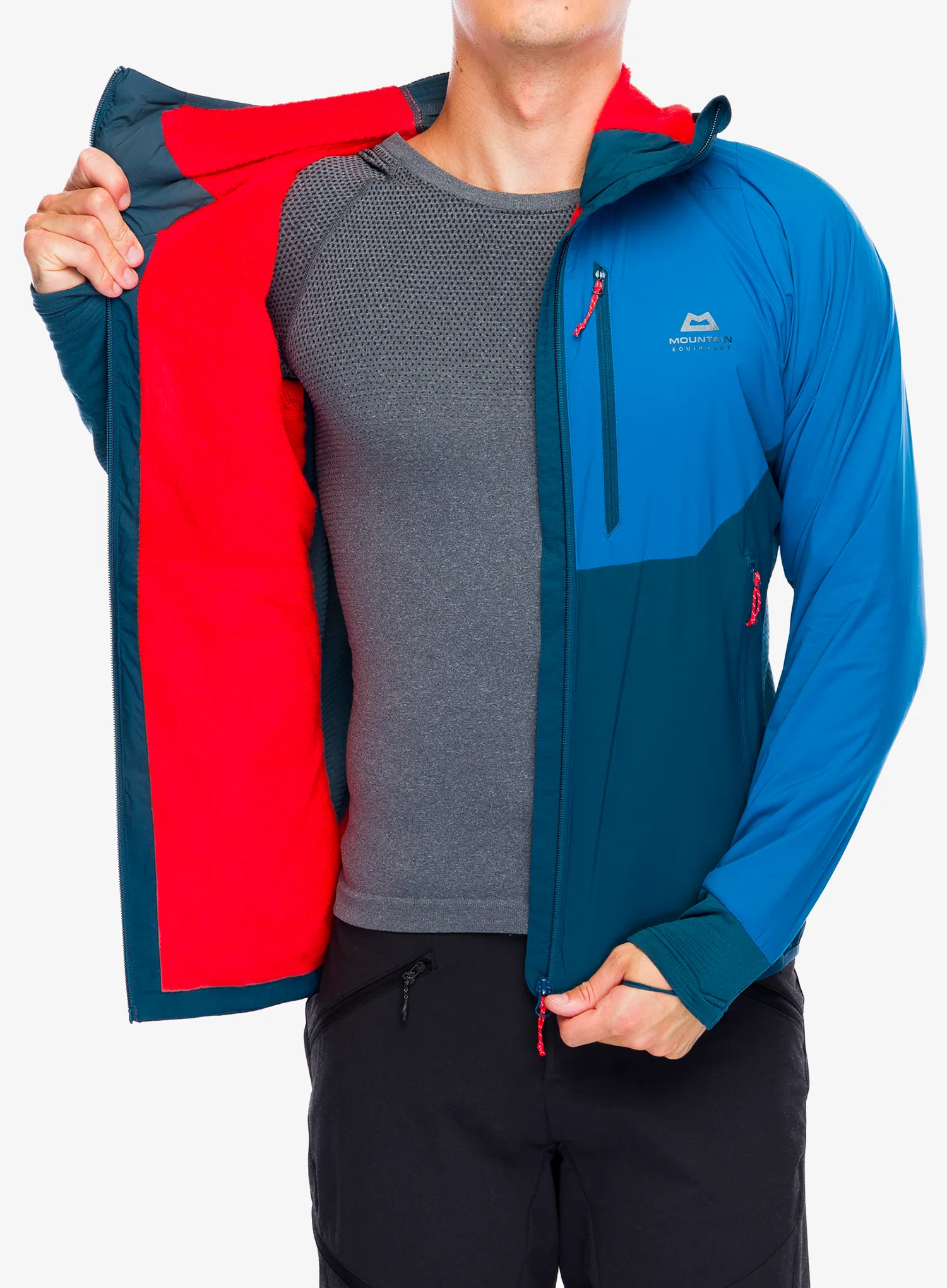 Jakna Mountain Equipment Switch Pro Hooded Jacket - mykonos/majolica
