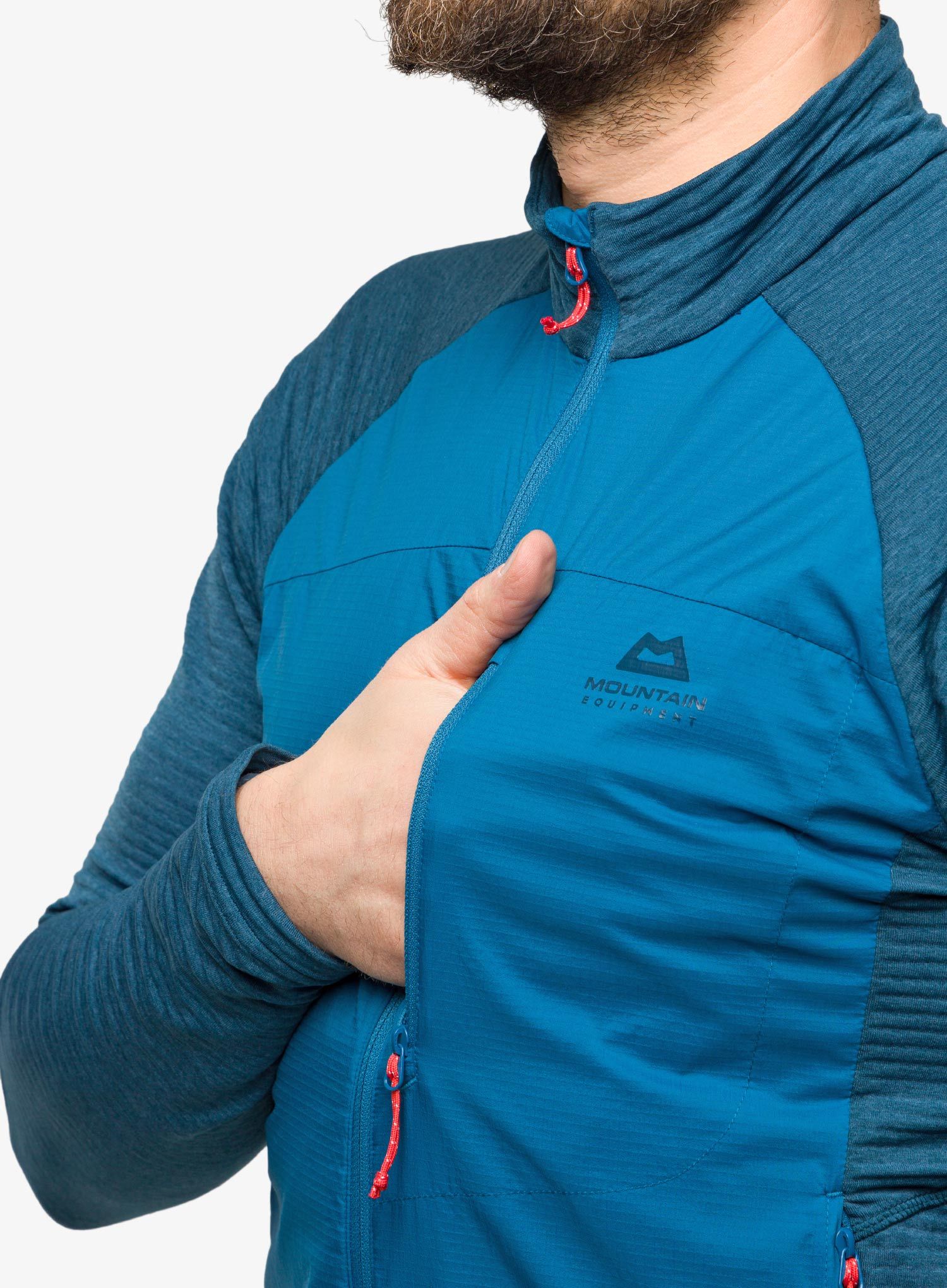 Hibridna jakna Mountain Equipment Trembler Jacket - alto blue/majolica