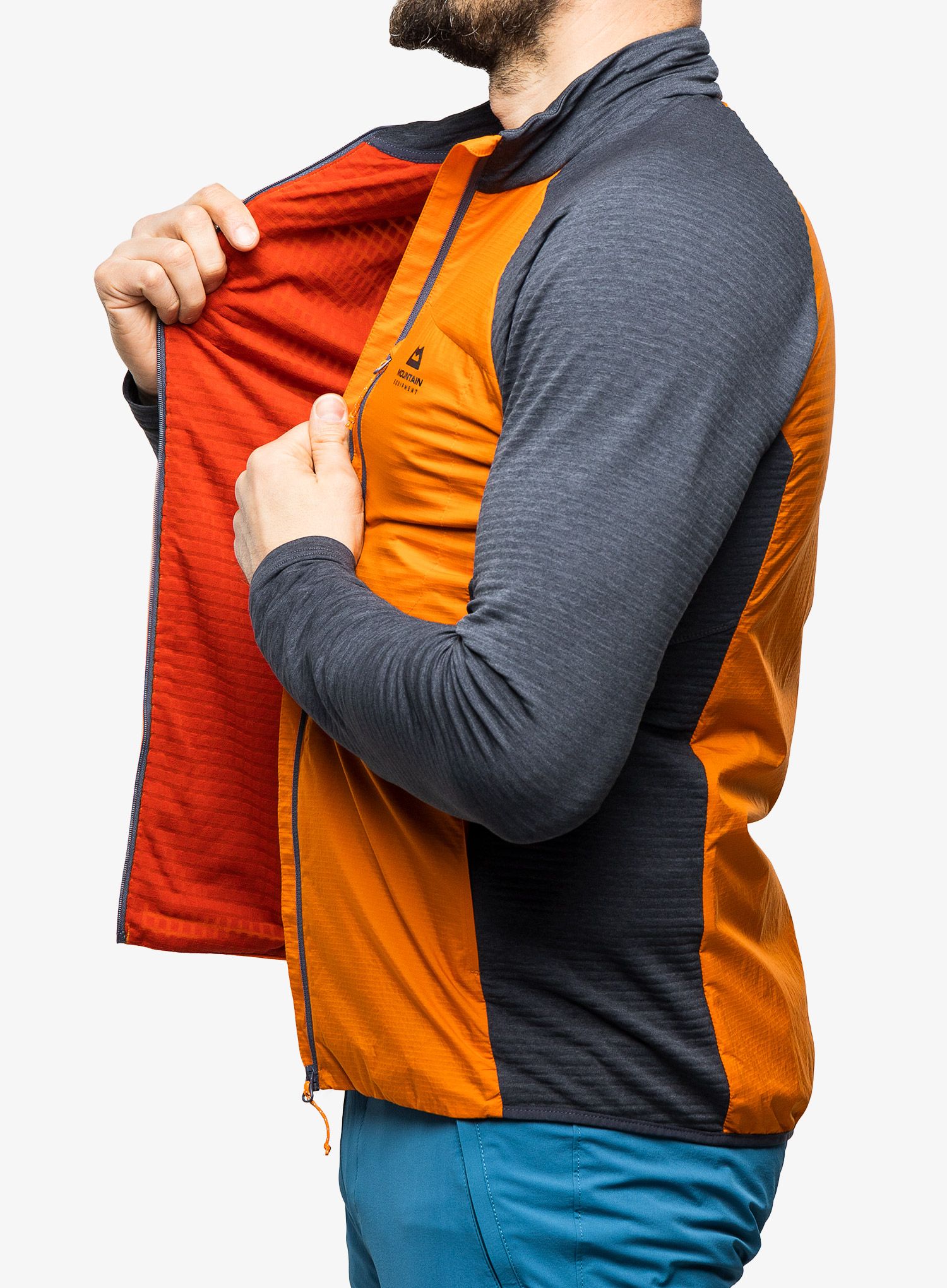 Hibridna jakna Mountain Equipment Trembler Jacket - ember/ombre