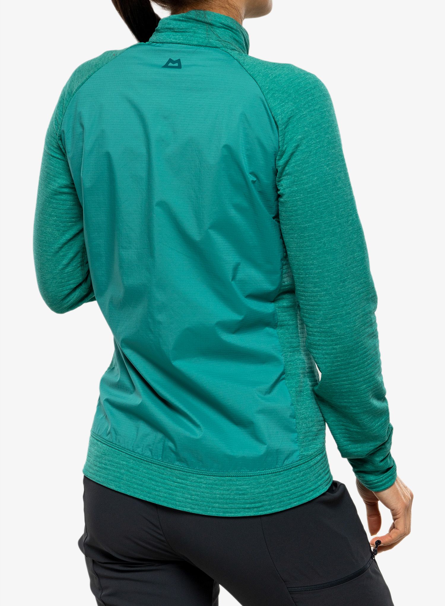 Ženska hibridna jakna Mountain Equipment Trembler Jacket - jade/spruce