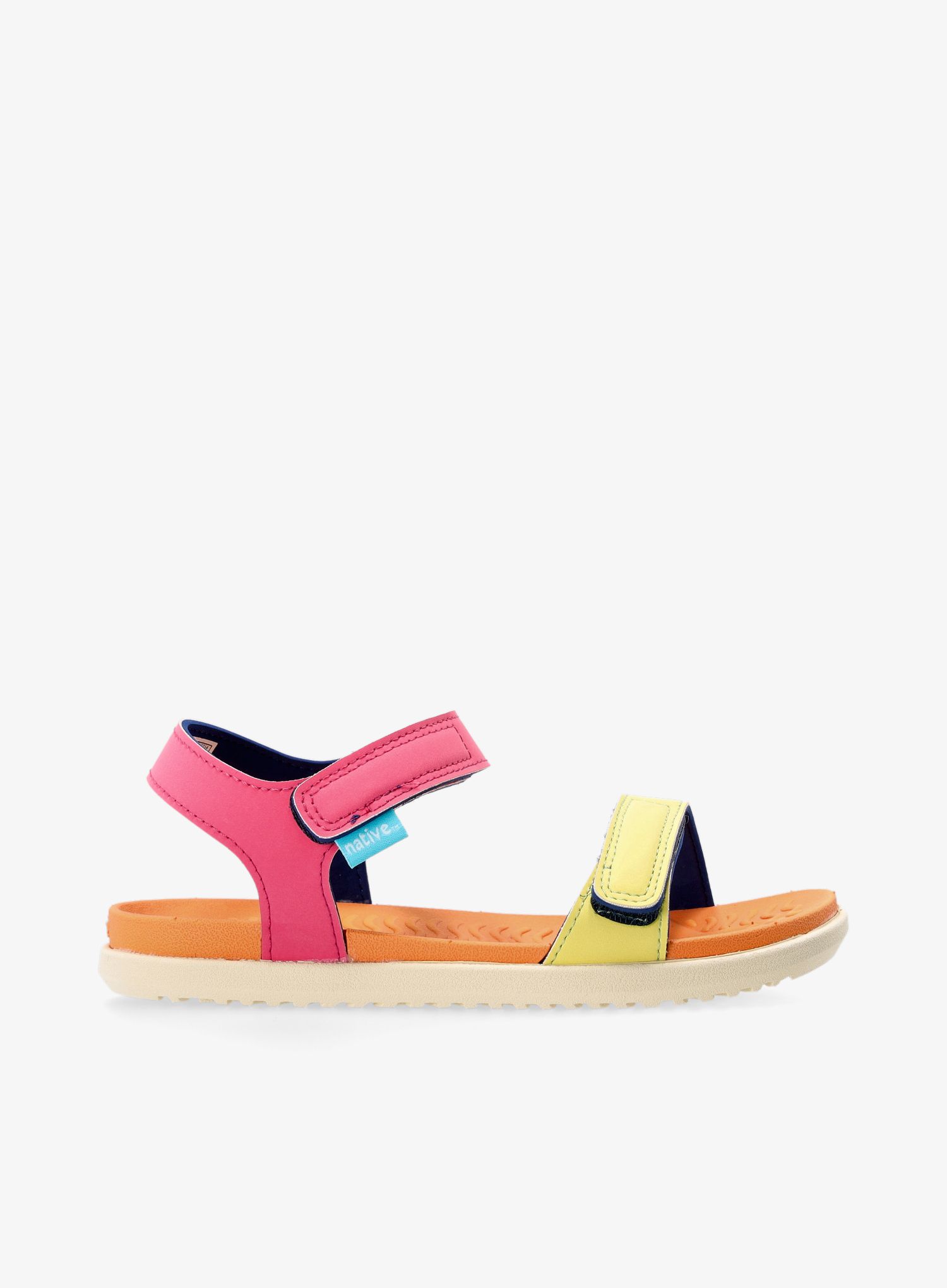 Dječje sandale Native Charley Sugarlite Block Child - dazzle morning/papaya/white