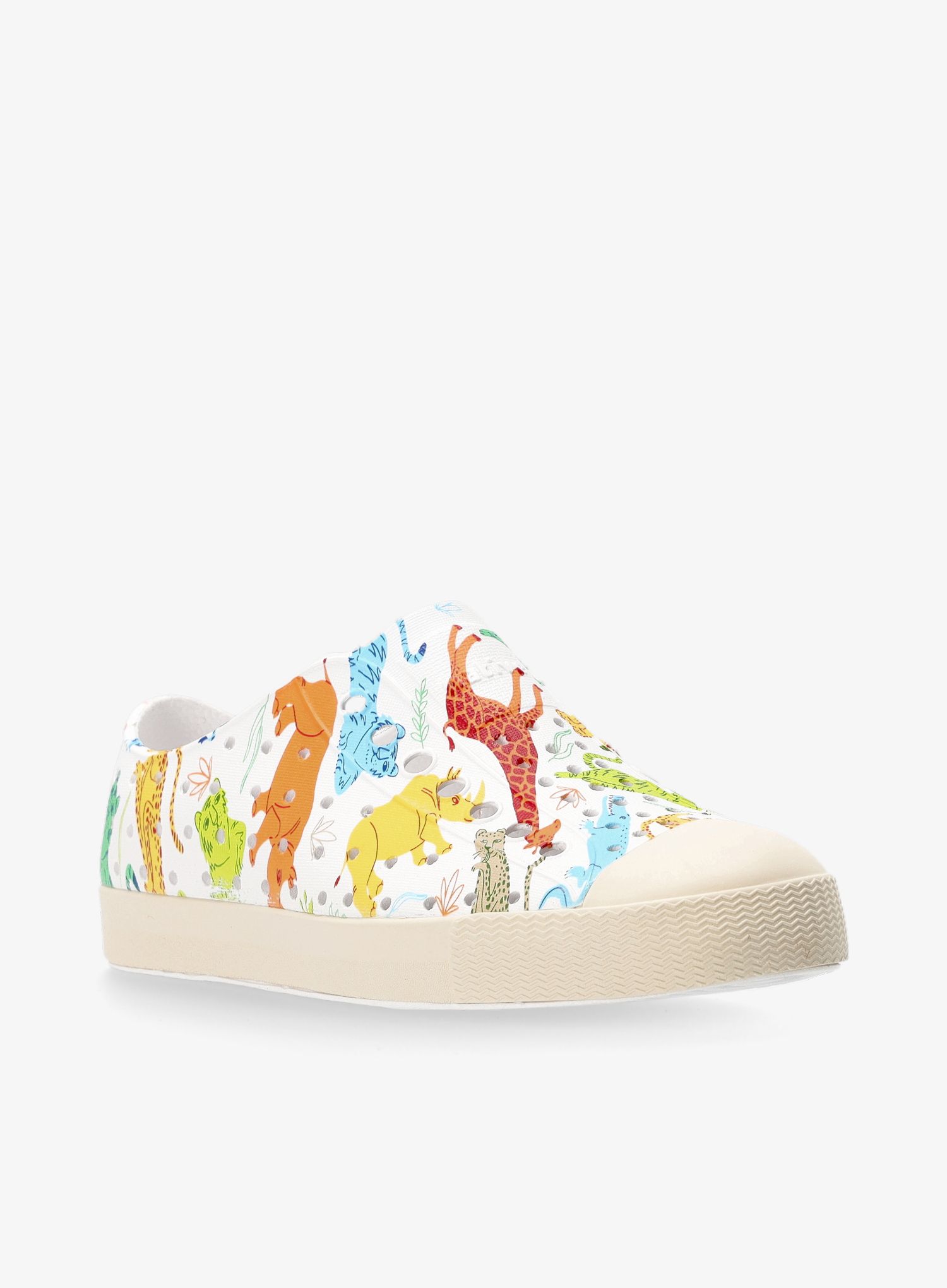 Dječje cipele Native Jefferson Sugarlite Print Child - white/candy