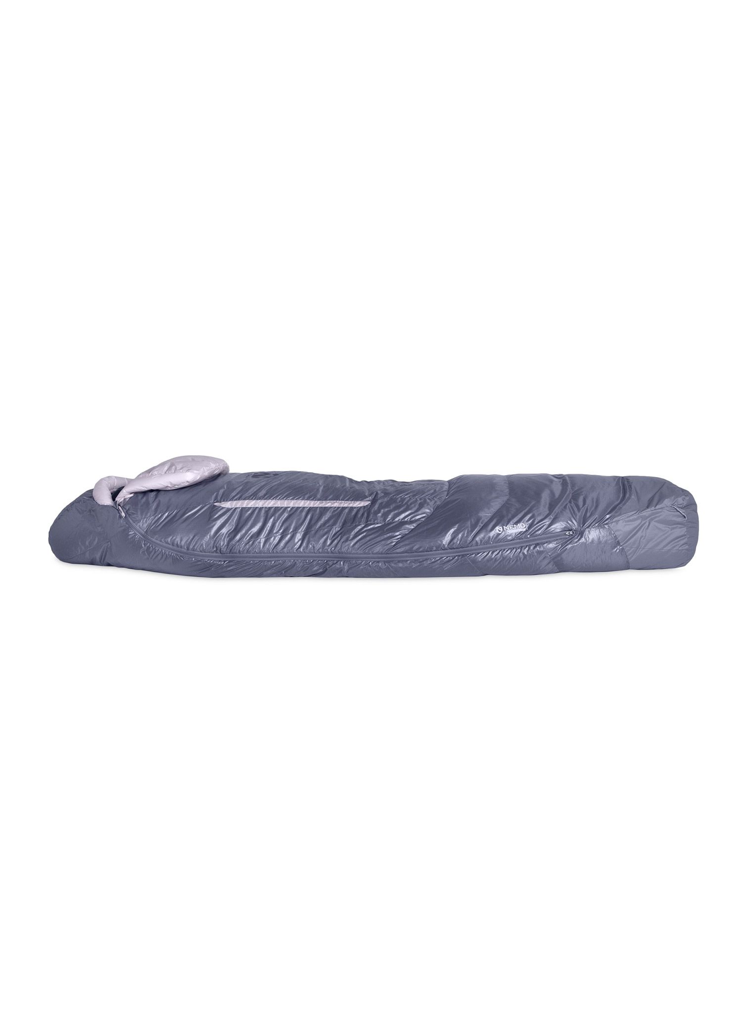 Ženska perjana vreća za spavanje Nemo Disco 30 Long Endless Promise (183 cm) - blue granite