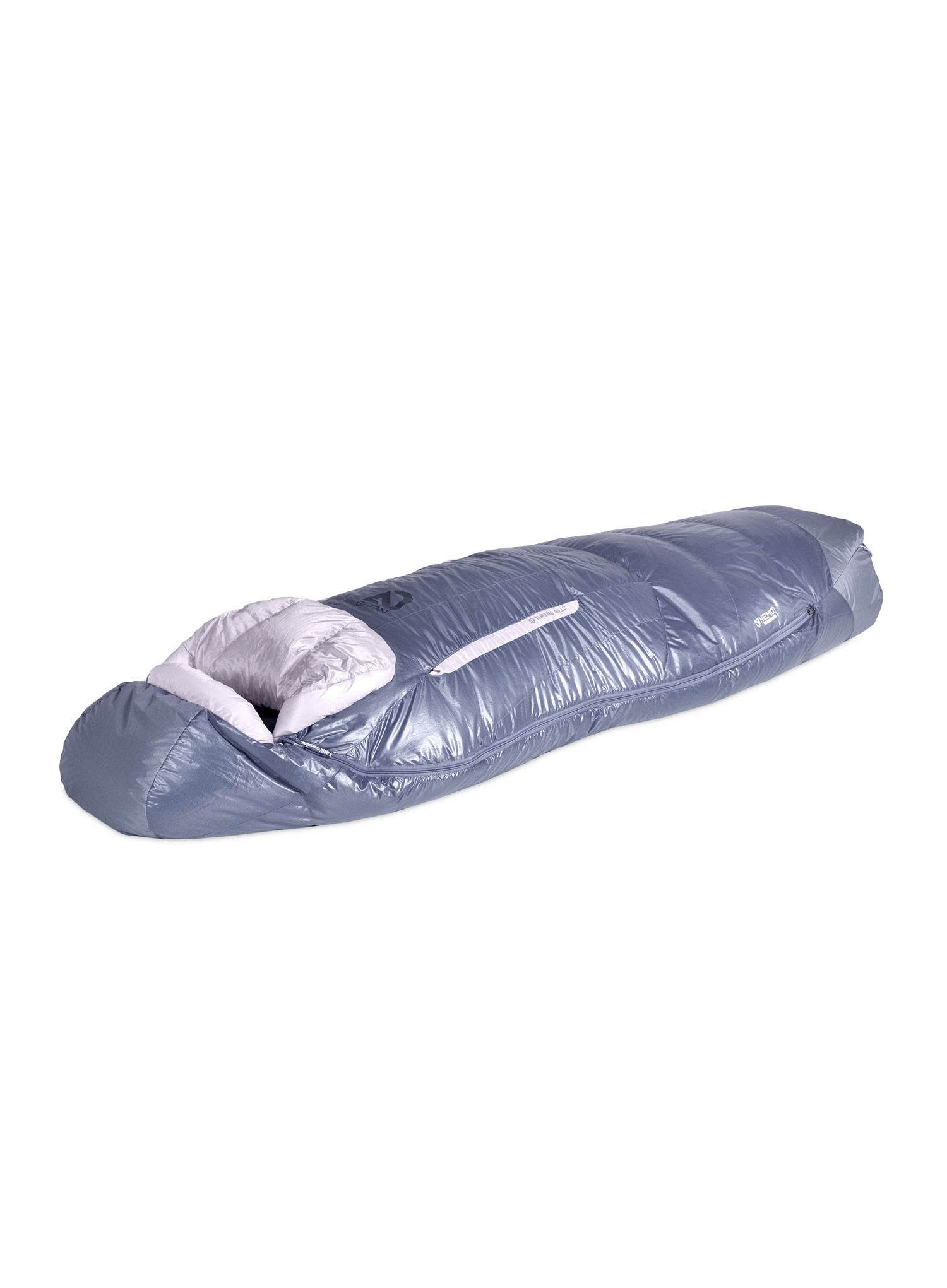 Ženska perjana vreća za spavanje Nemo Disco 30 Reg (168 cm) - blue granite