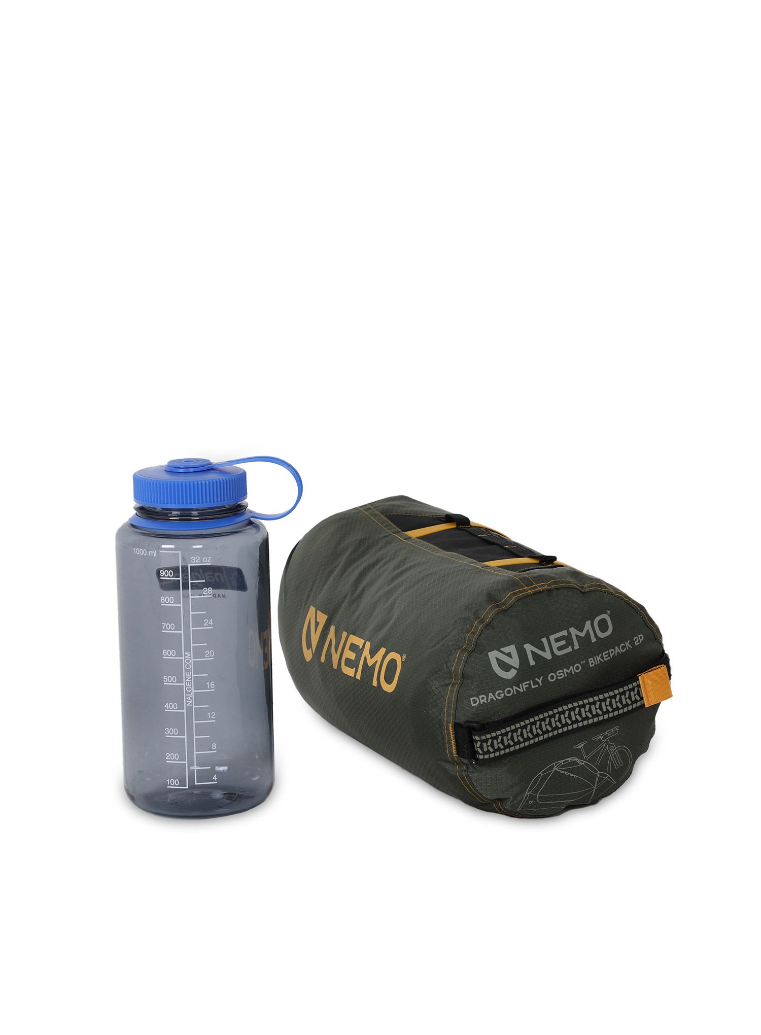 Šator za bicikl Nemo Dragonfly OSMO Bikepack 2P - marsh/boreal