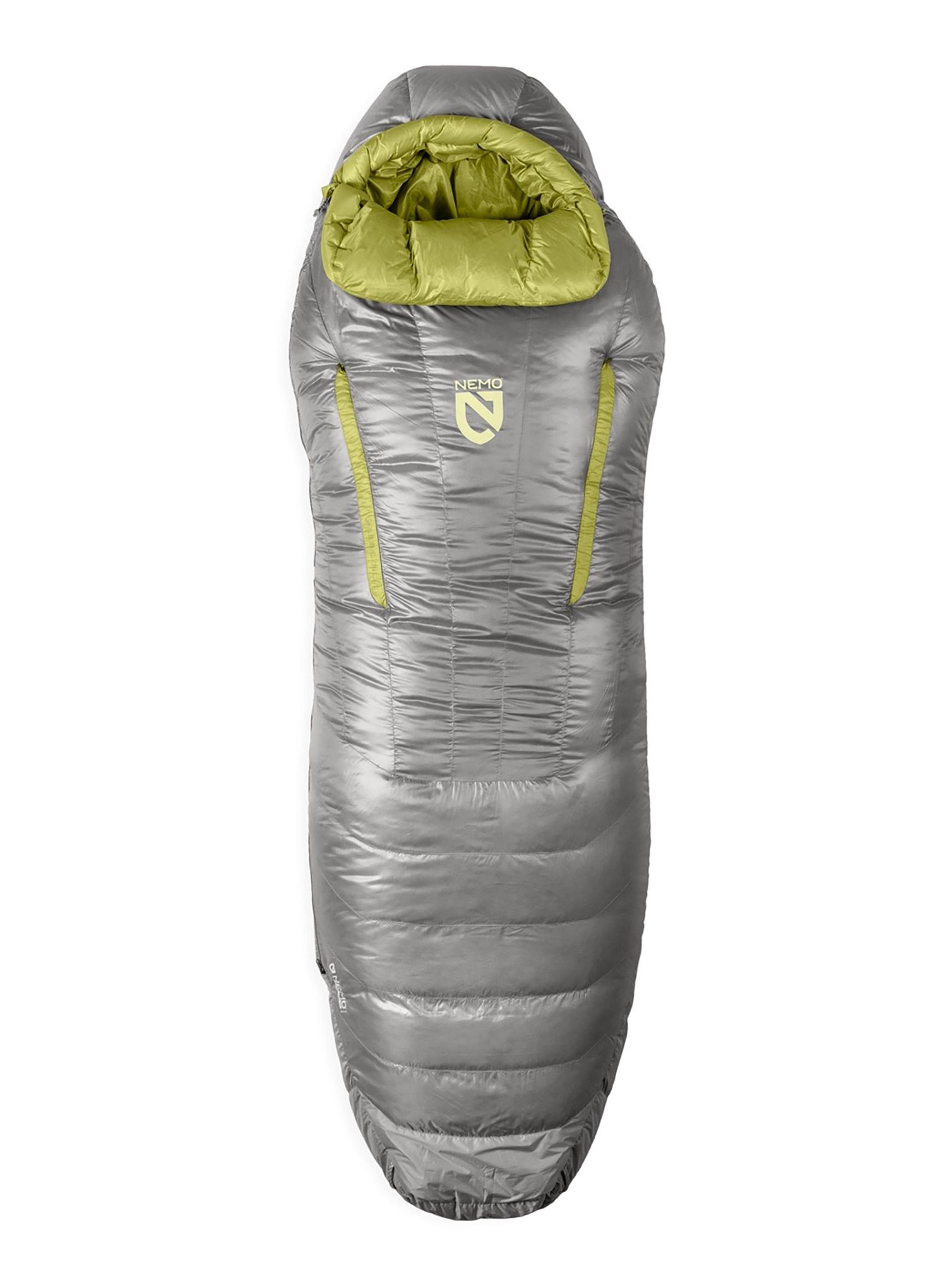 Ženska perjana vreća za spavanje Nemo Riff 15 Regular Endless Promise (168 cm) - titanium