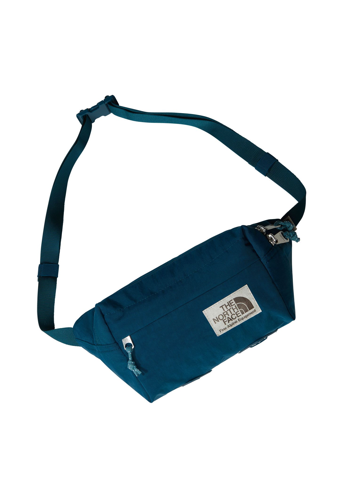 Torbica oko struka The North Face Berkeley Lumbar - midnight petrol/algae blue