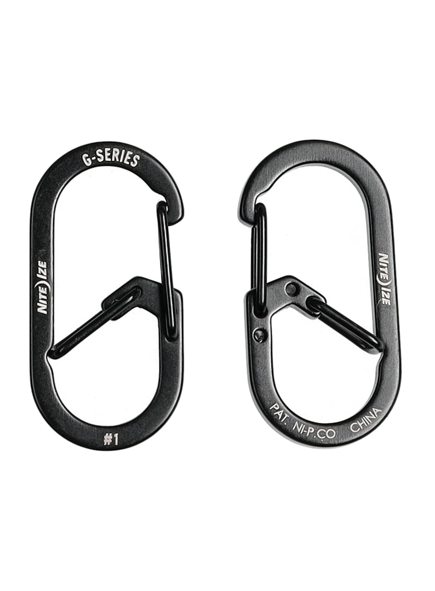 Karabineri Nite Ize G-Series Dual Chamber Carabiner 1 - black