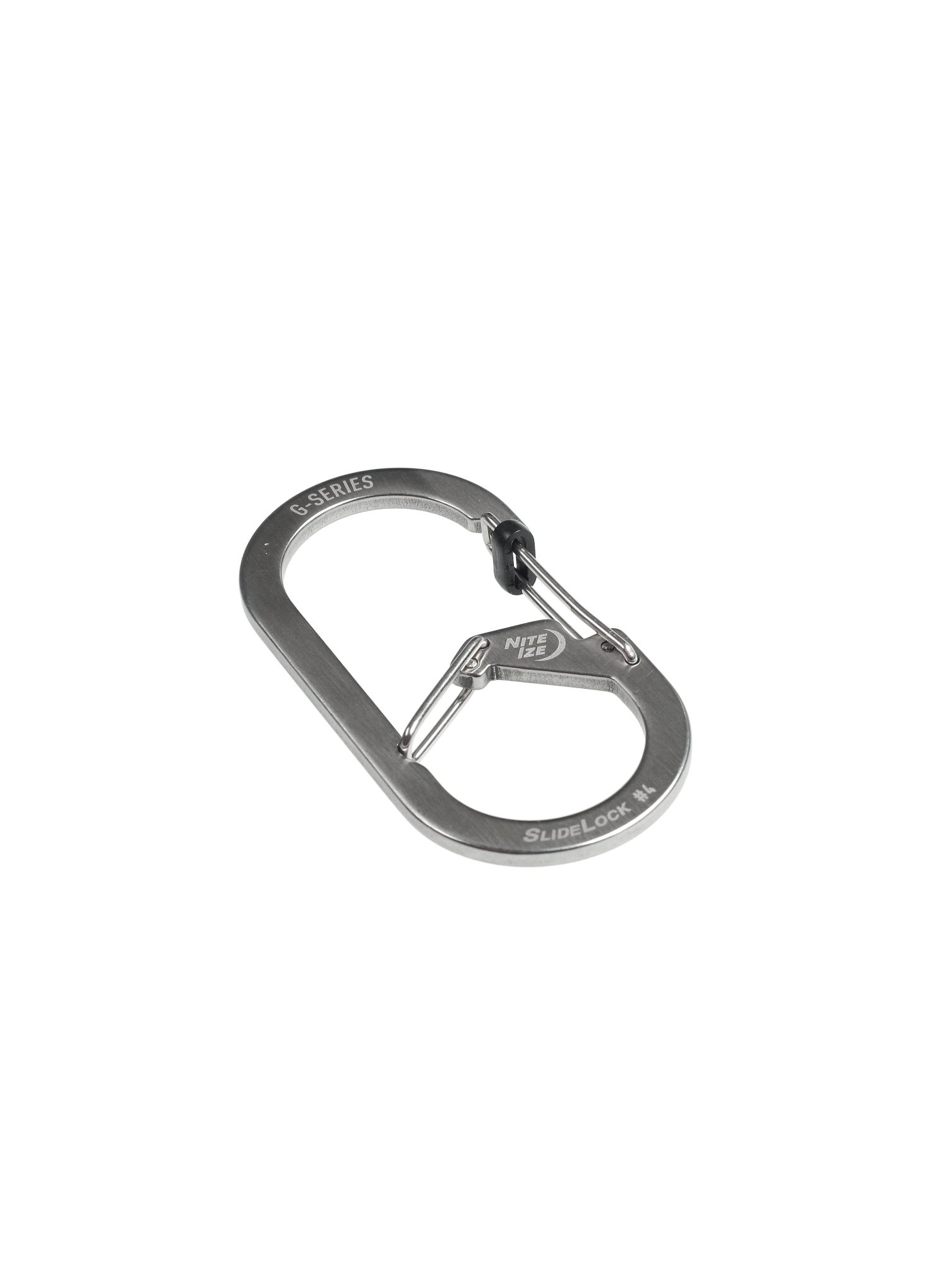 Karabiner Nite Ize G-Series SlideLock Dual Chamber Carabiner 4 - stainless steel