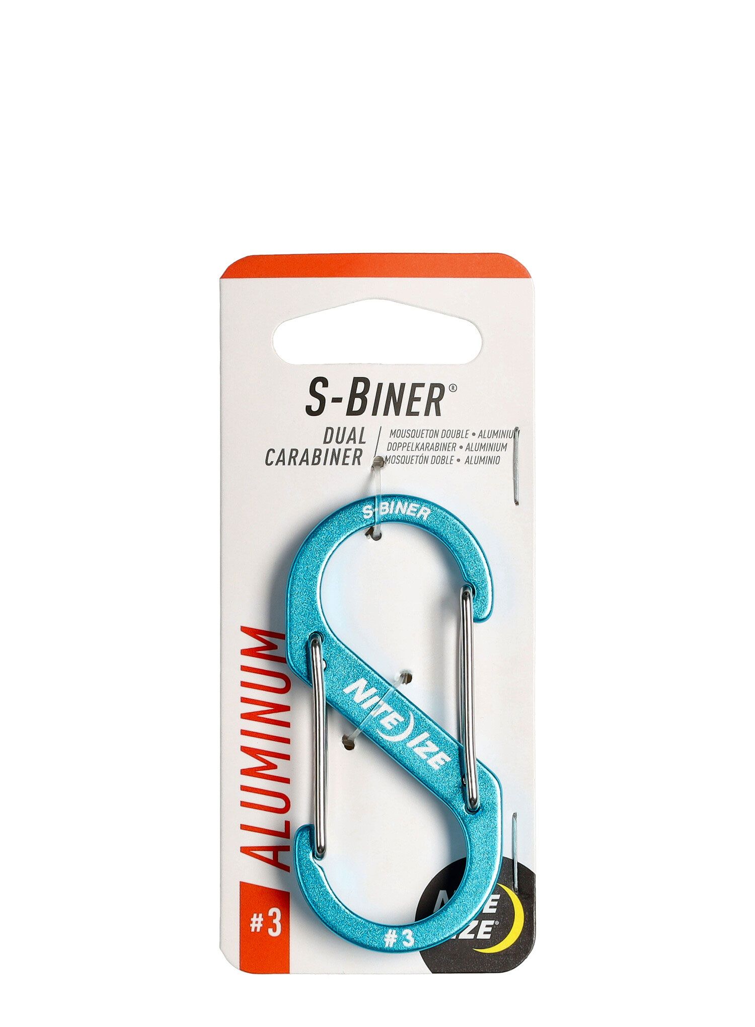 Karabiner za opremu Nite Ize S-Biner Aluminum 3 - blue