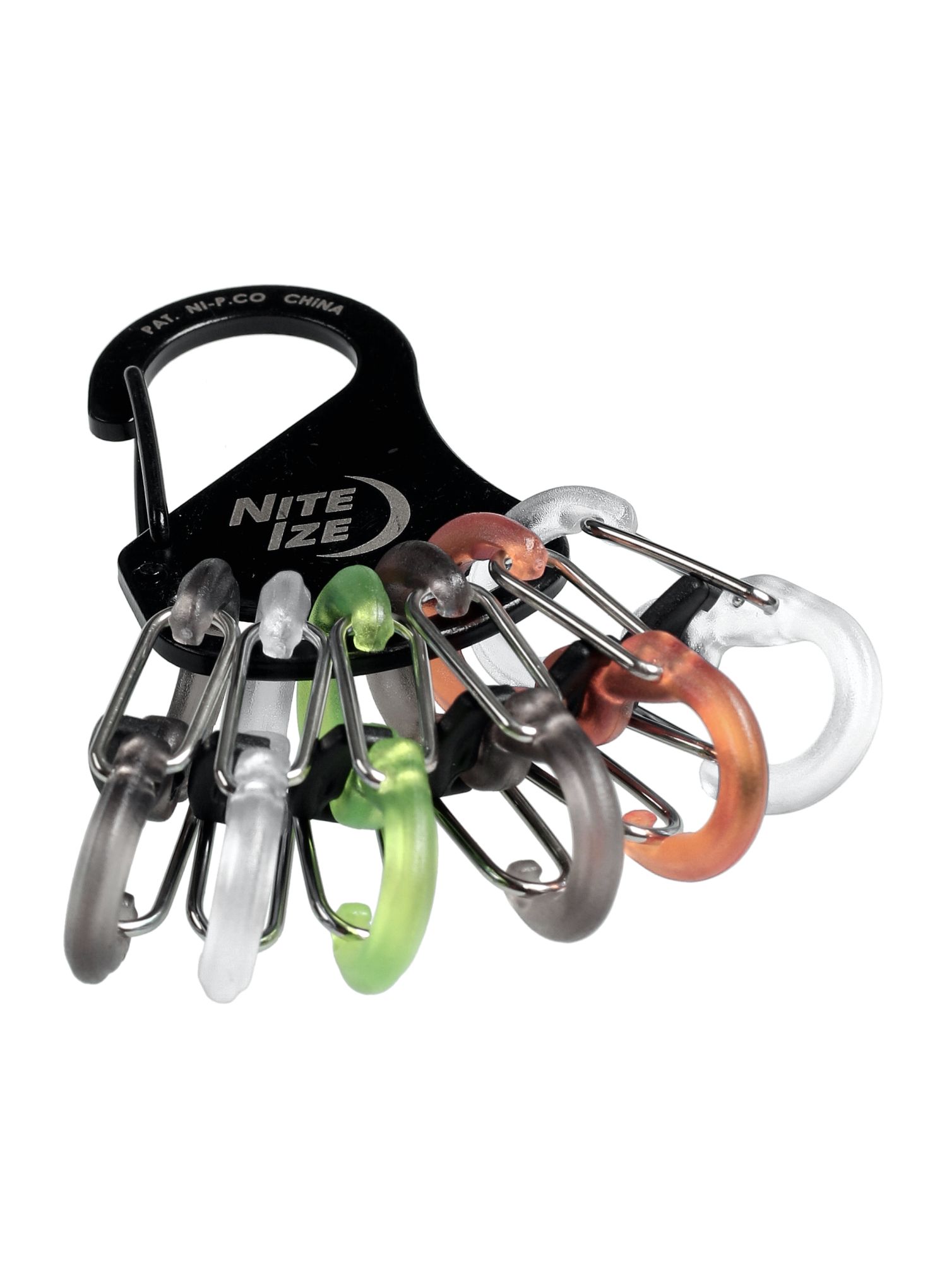 Karabiner za ključeve Nite Ize S-Biner KeyRack Locker Plastic - assorted