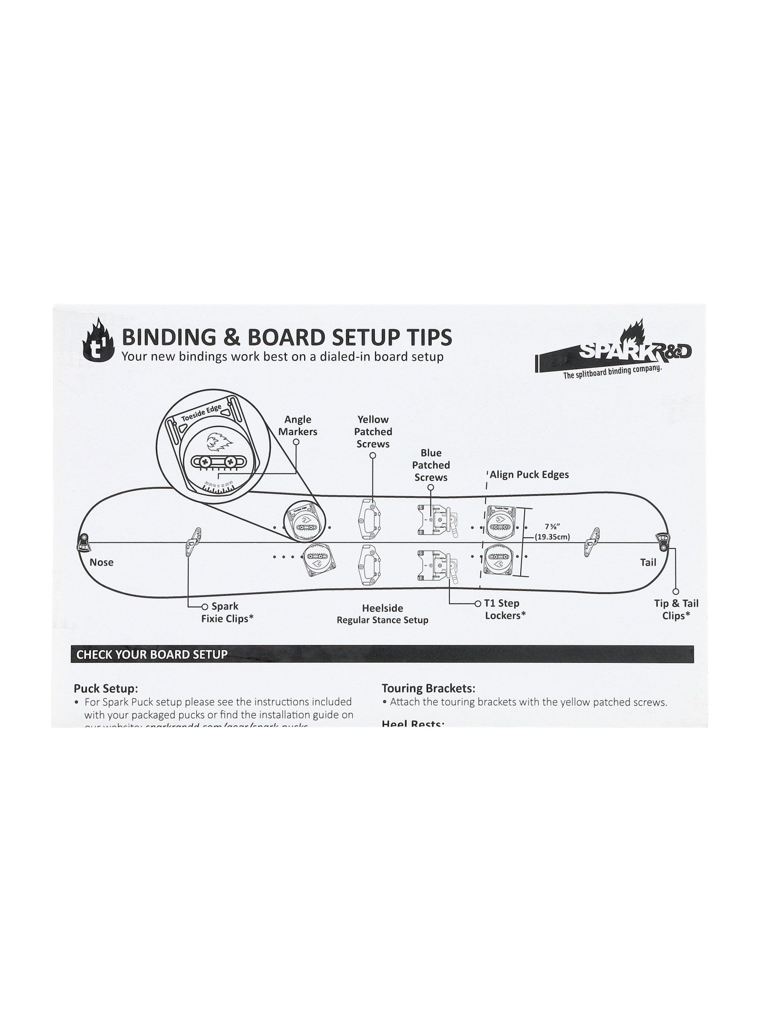 Vezi za splitboard Nitro Vertical ST Splitbinding - black