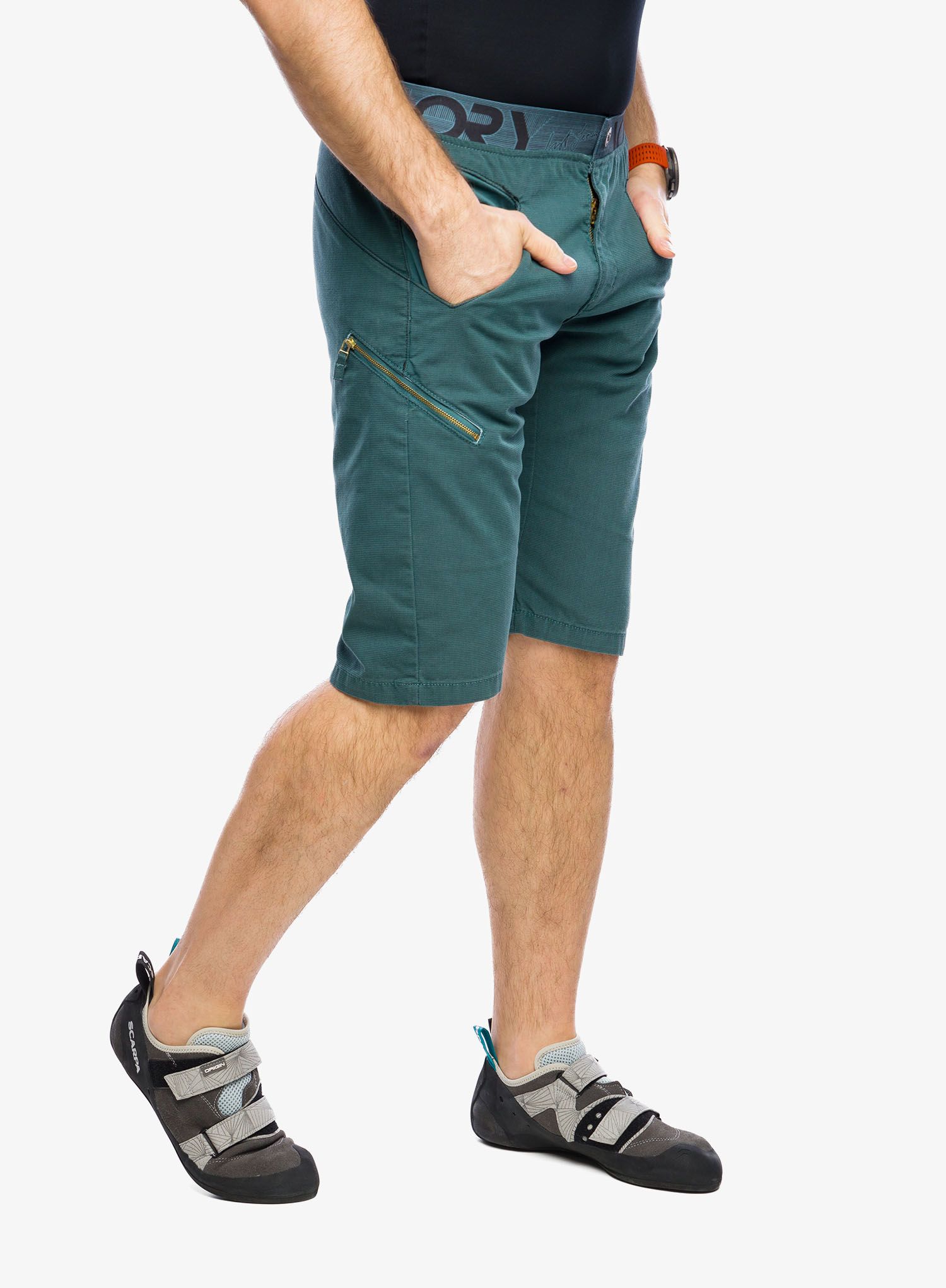 Penjačke kratke hlače Nograd Resistant Shorts - gazoline