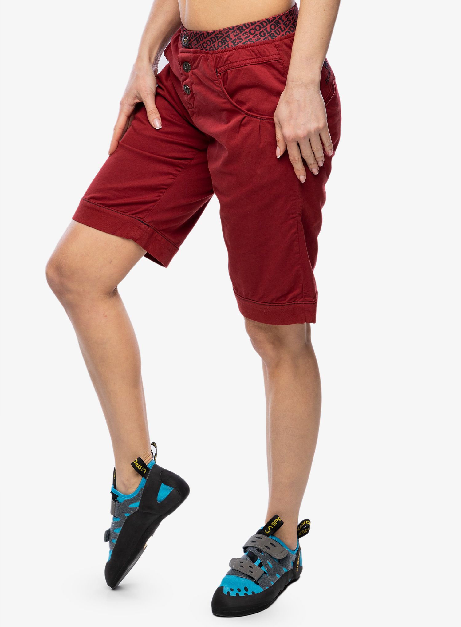 Ženske penjačke kratke hlače Nograd Sahel Short - dark red