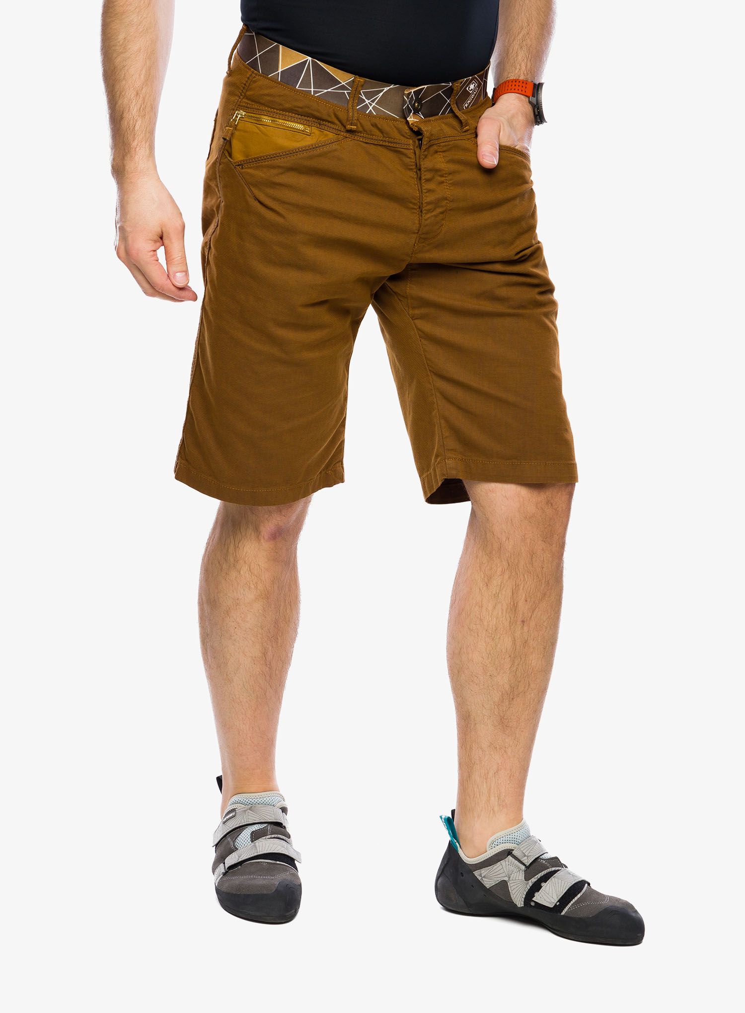 Penjačke kratke hlače Nograd Yaniro Shorts - curry