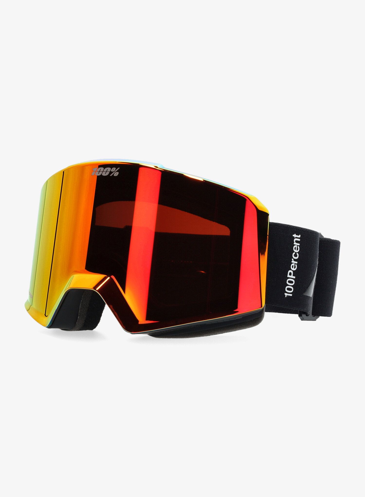 Skijaške naočale 100% Norg Hiper - black/mirror red