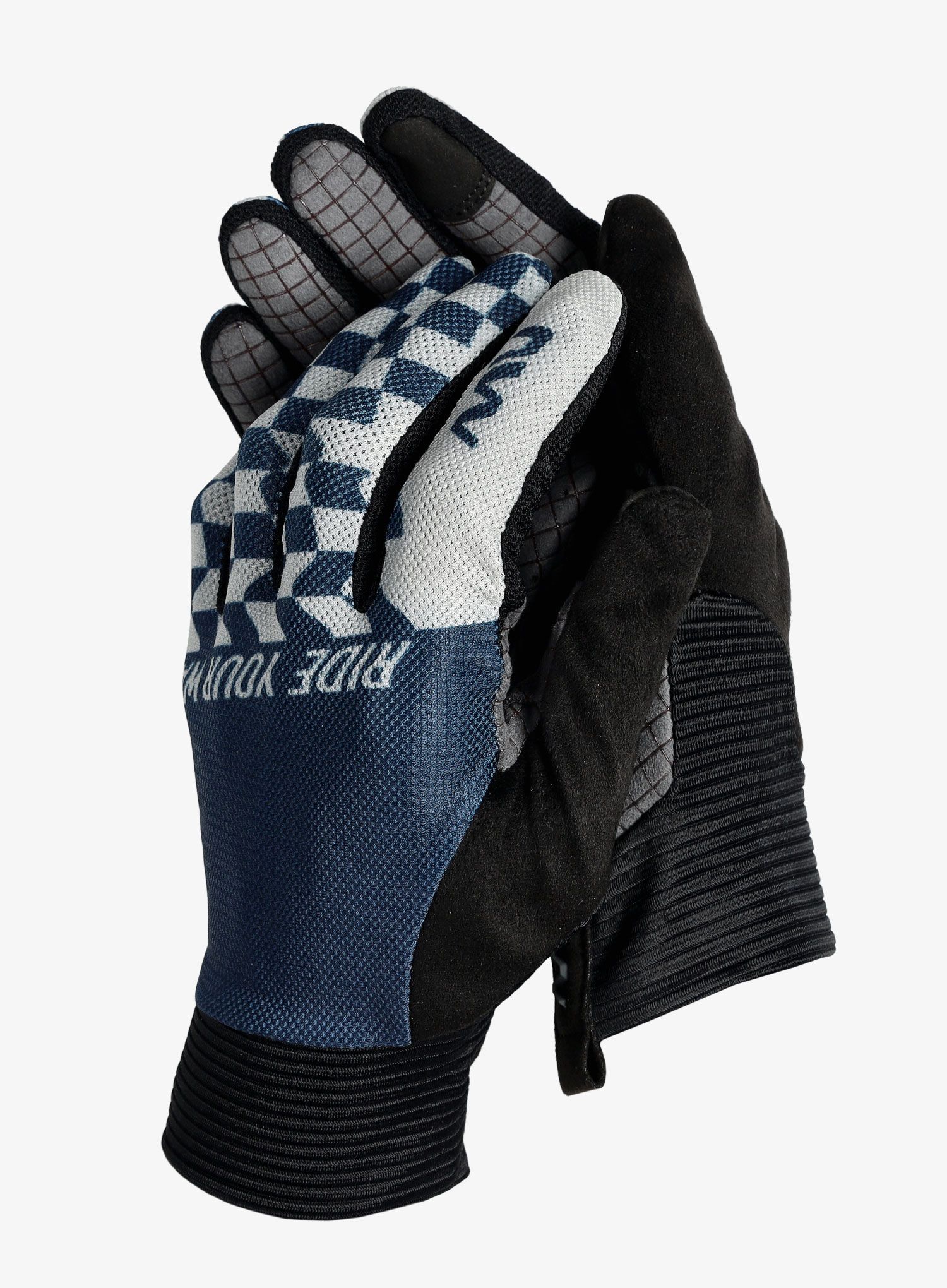 Biciklističke rukavice Northwave Air Lf Full Finger Glove  - deep blue/light grey