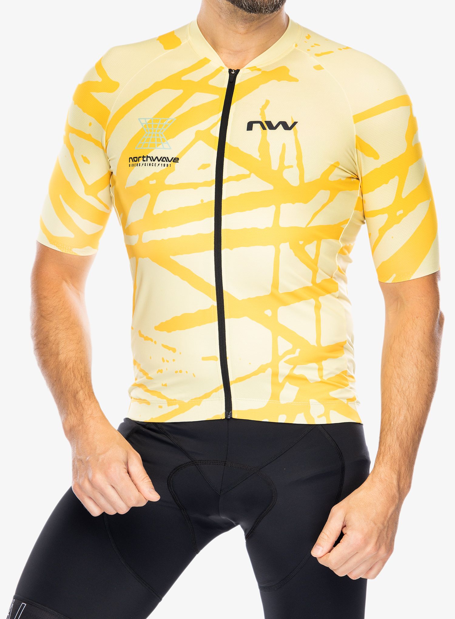 Biciklistička majica Northwave Blade 2 Jersey Short Sleeve - yellow