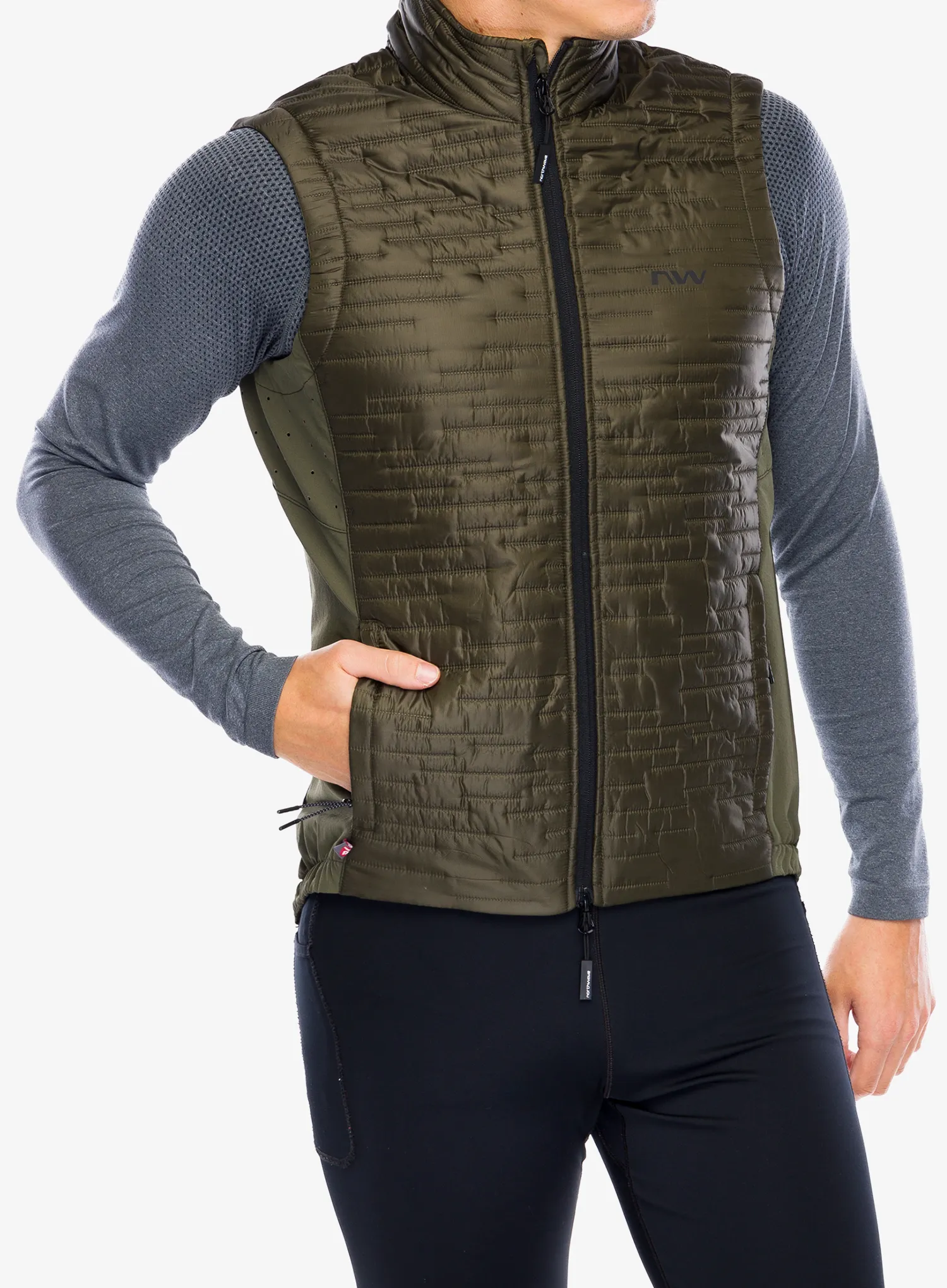 Biciklistički prsluk Northwave Extreme Trail Vest - forest green