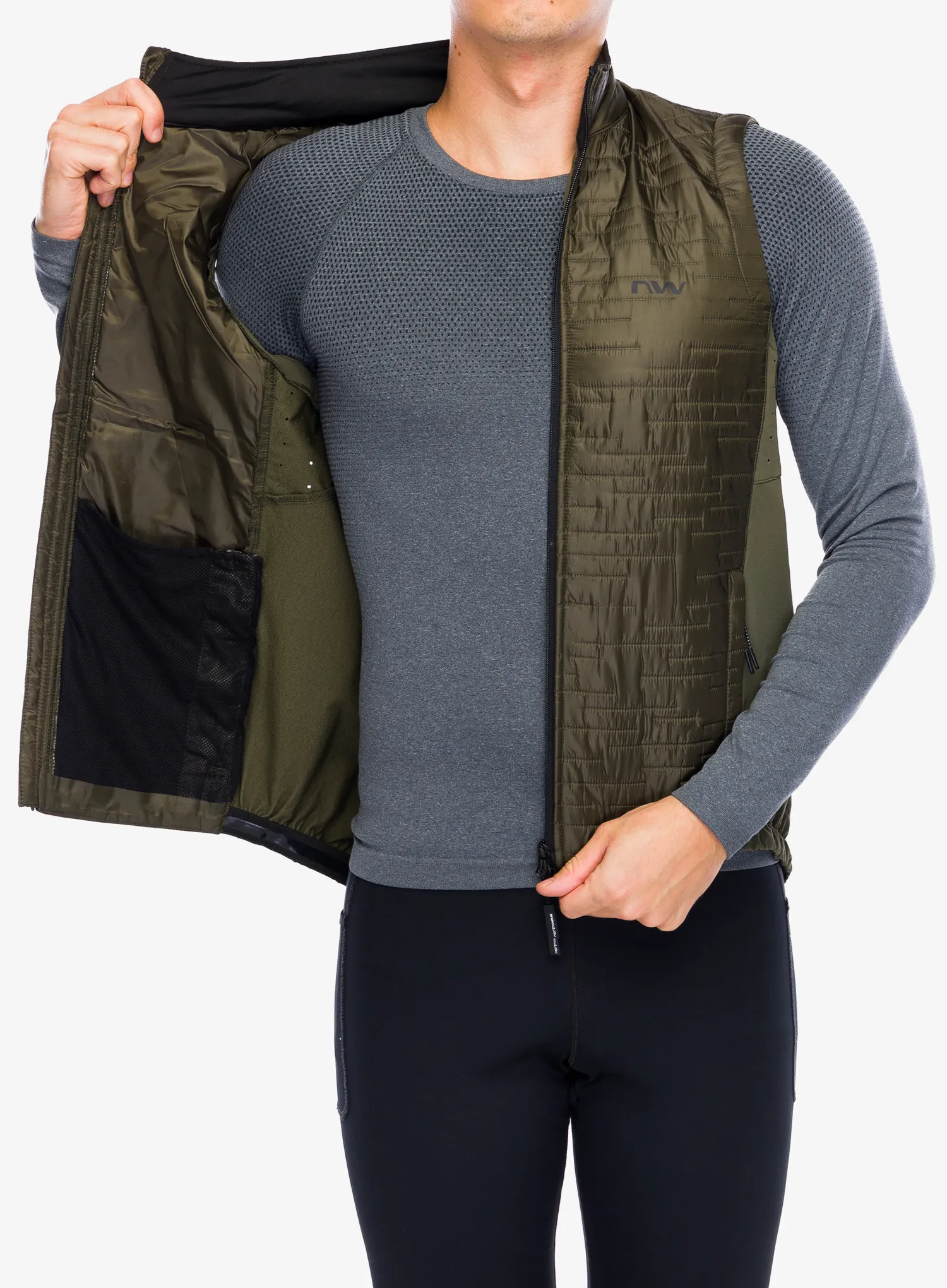 Biciklistički prsluk Northwave Extreme Trail Vest - forest green