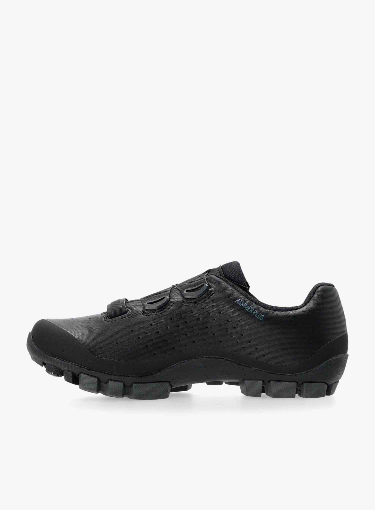 Ženske biciklističke cipele Northwave Hammer Plus - black/iridescent