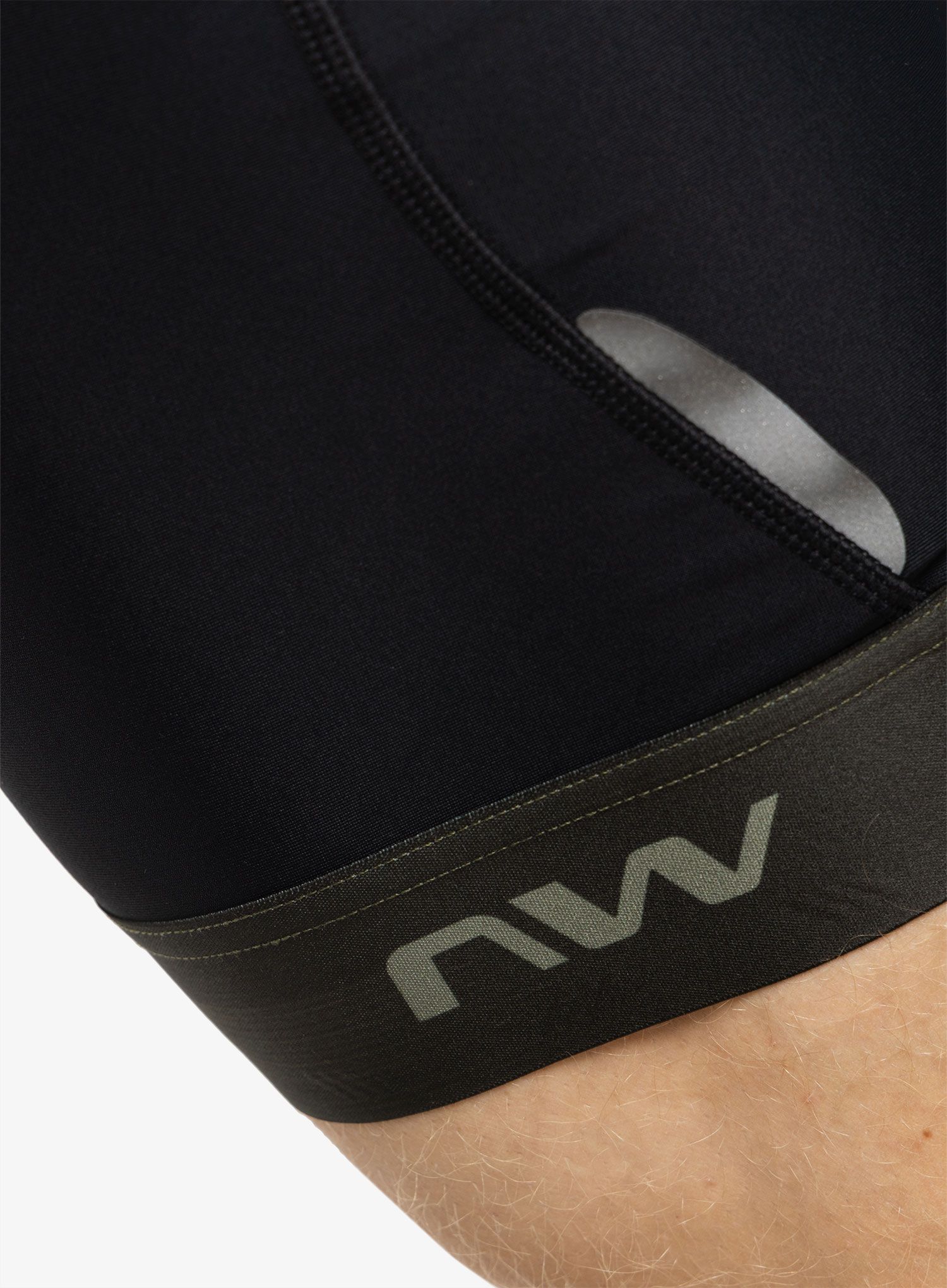 Biciklističke kratke hlače Northwave Origin Bibshort  - black/forest green