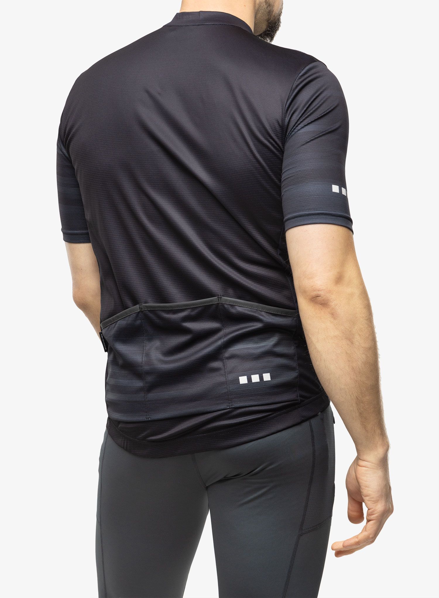 Biciklistička majica Northwave Origin Jersey Short Sleeve  - black