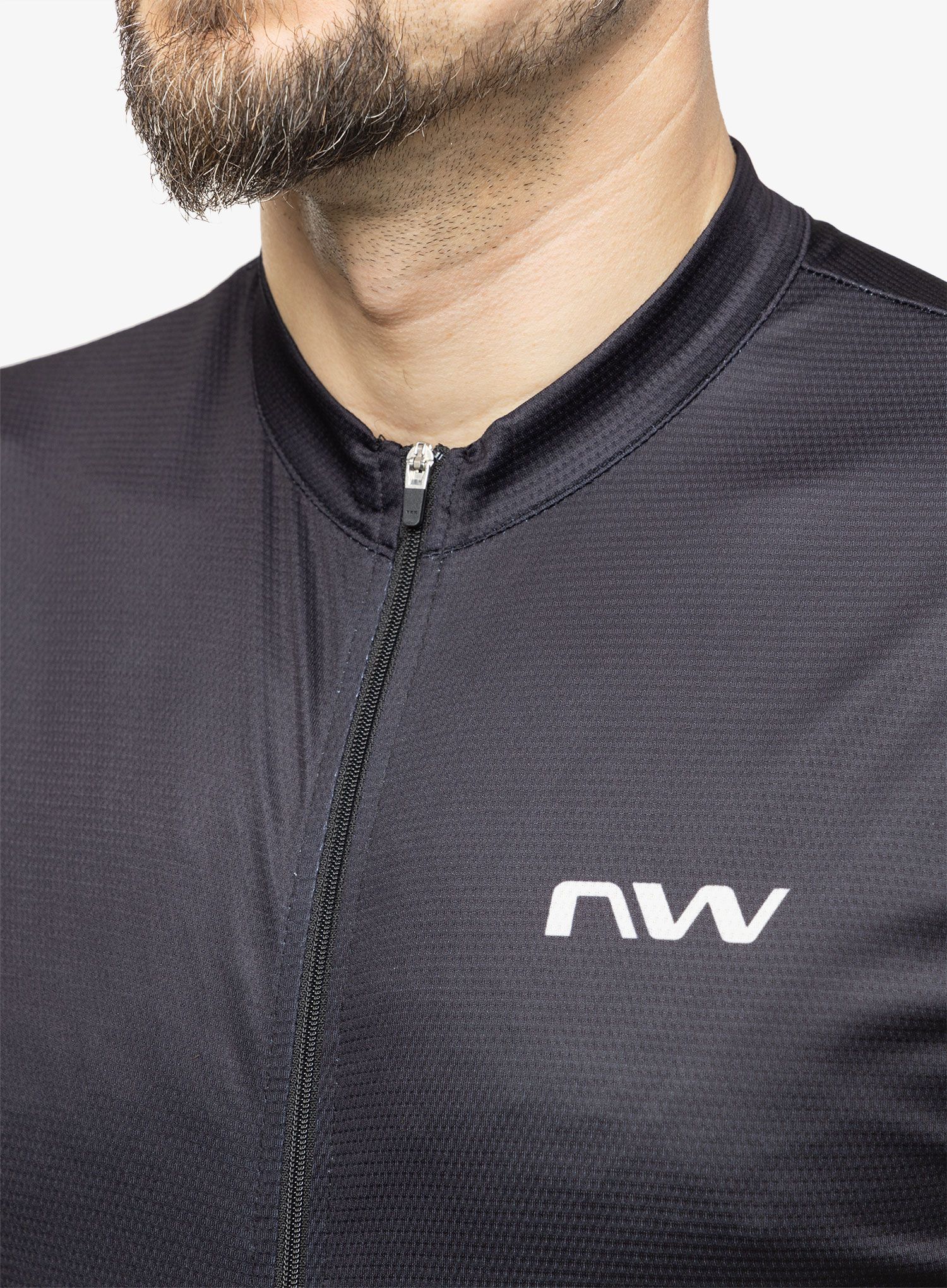 Biciklistička majica Northwave Origin Jersey Short Sleeve  - black
