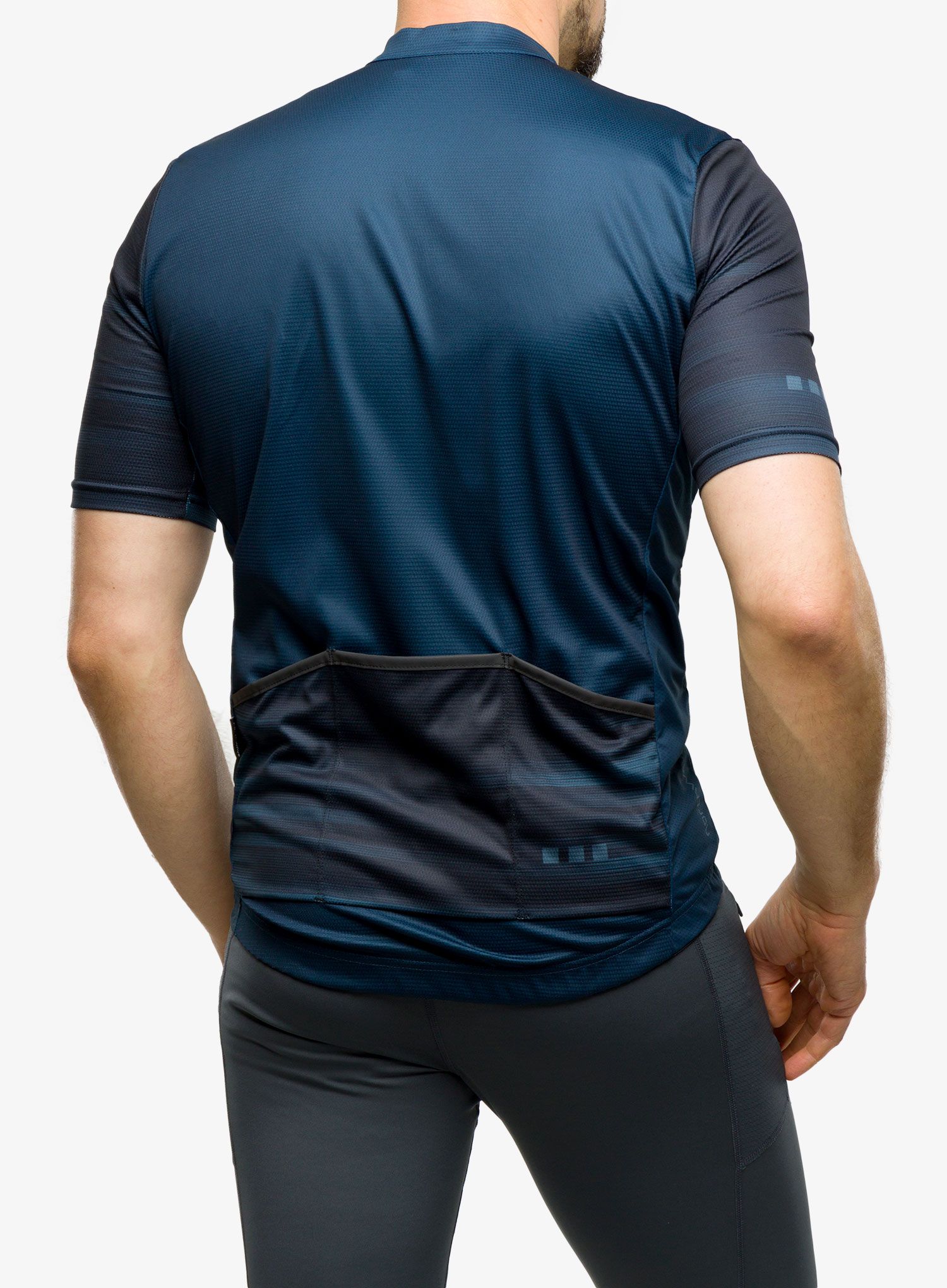 Biciklistička majica Northwave Origin Jersey Short Sleeve  - deep blue