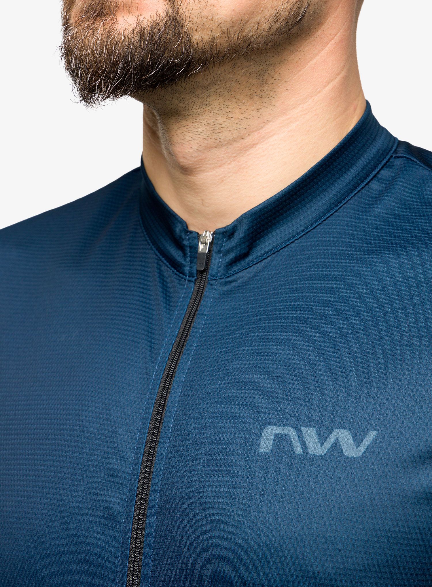 Biciklistička majica Northwave Origin Jersey Short Sleeve  - deep blue