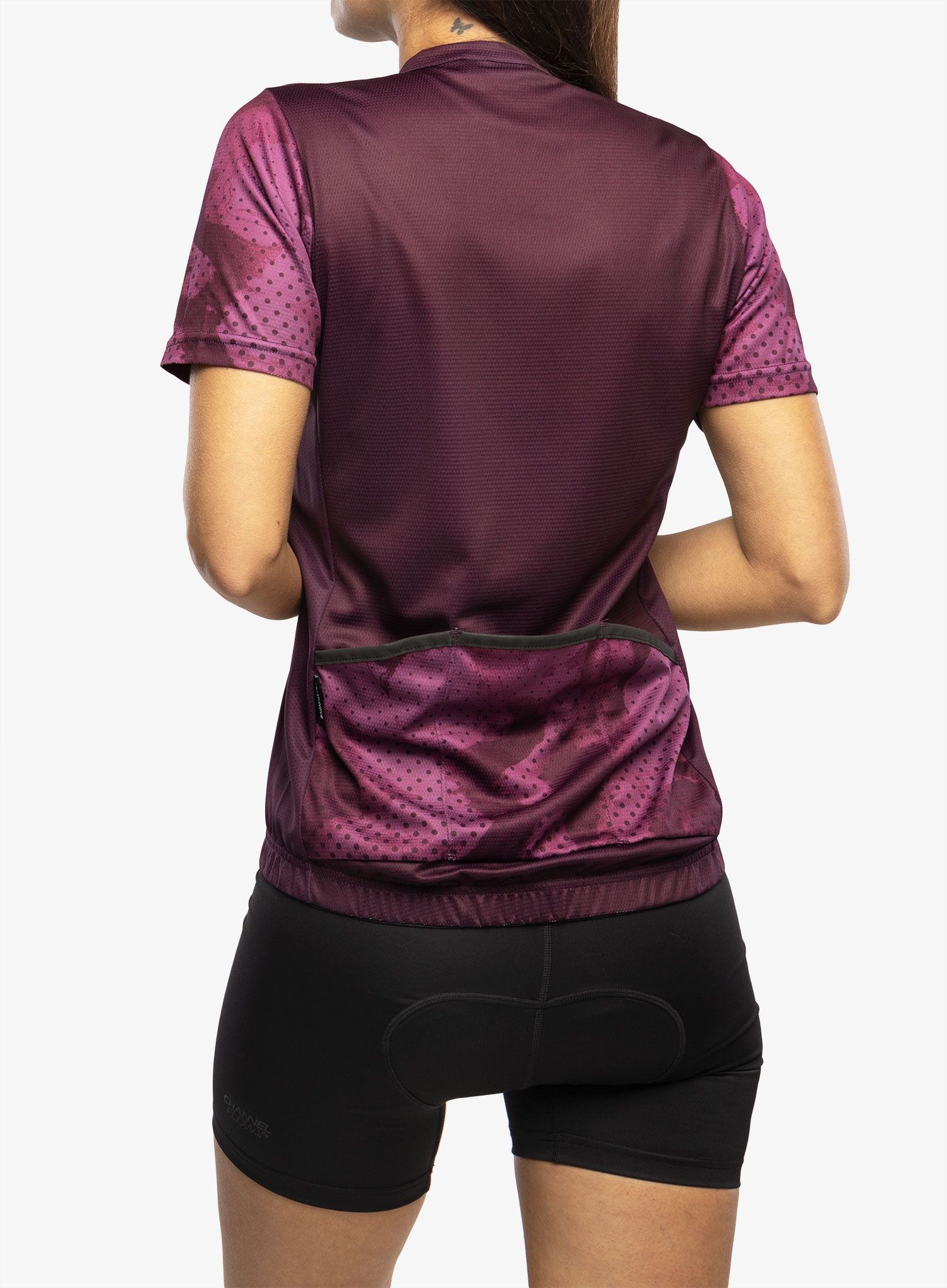 Ženska biciklistička majica Northwave Origin Woman Jersey Short Sleeve  - purple