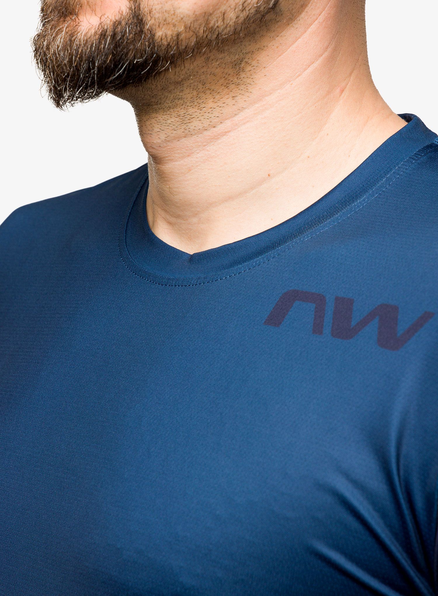 Biciklistička dukserica Northwave Xtrail 2 Jersey Long Sleeve  - deep blue